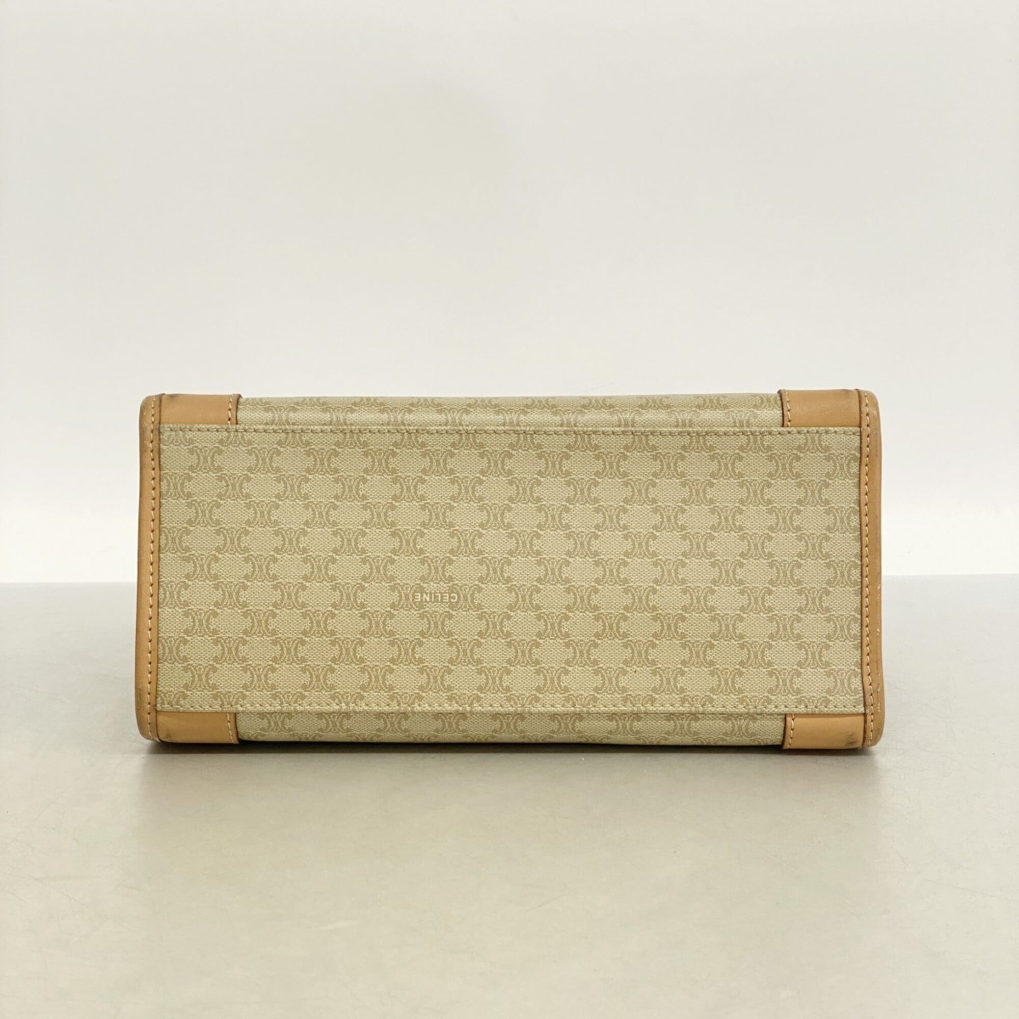 Celine Brown Pvc Handbag (Pre-Owned)