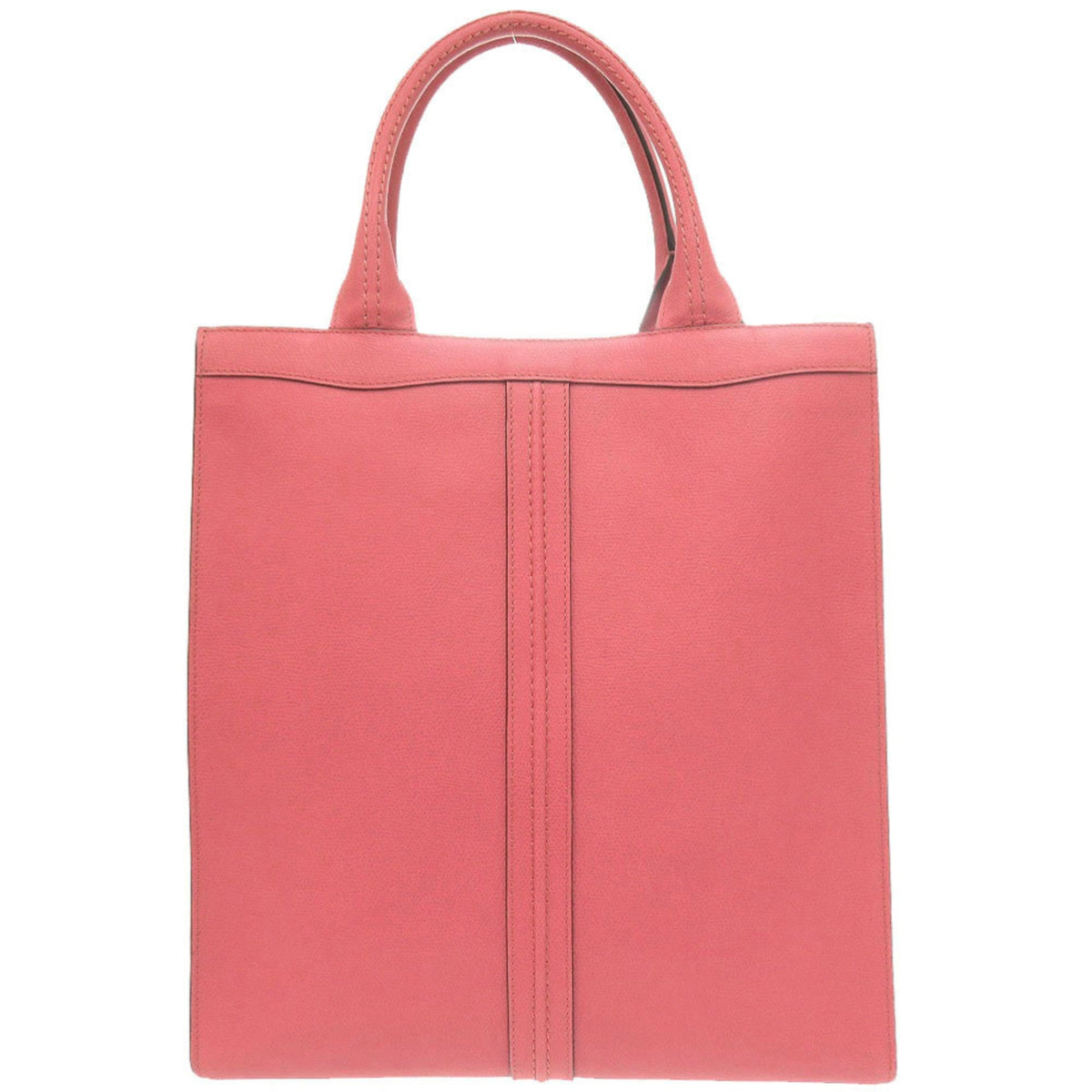 Valextra Pink Leather Tote Bag (Pre-Owned)