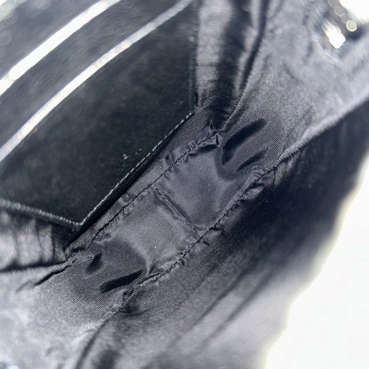 Gucci Black Leather Pochette Shoulder Bag (Pre-Owned)