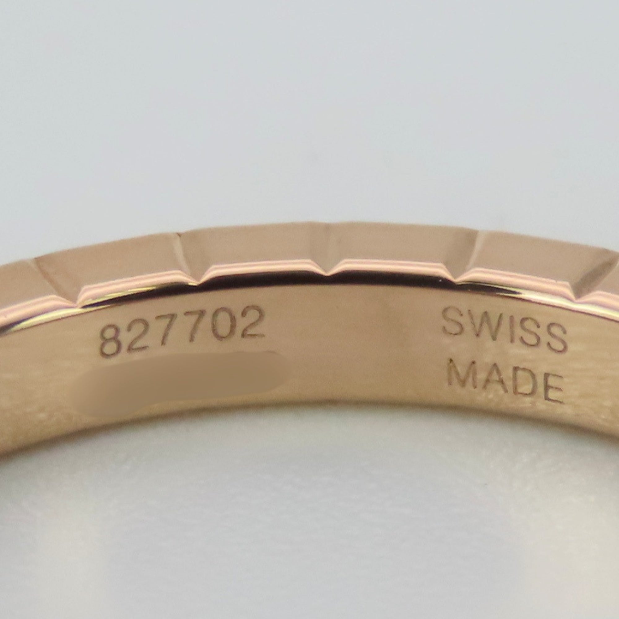 Chopard Pink Gold Pink Gold (18K) Band Ring (Pre-Owned)
