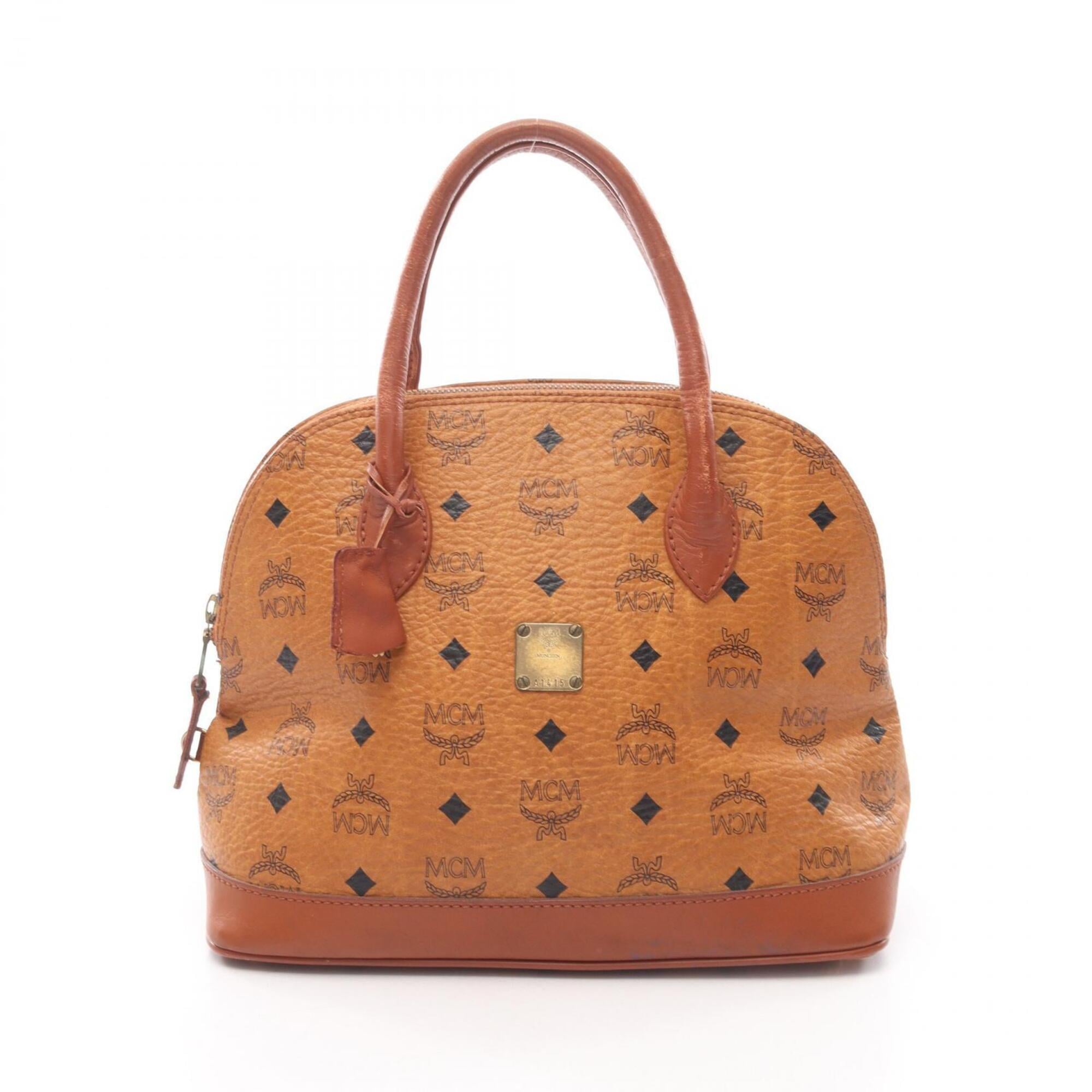 Mcm Brown Leather Handbag (Pre-Owned)