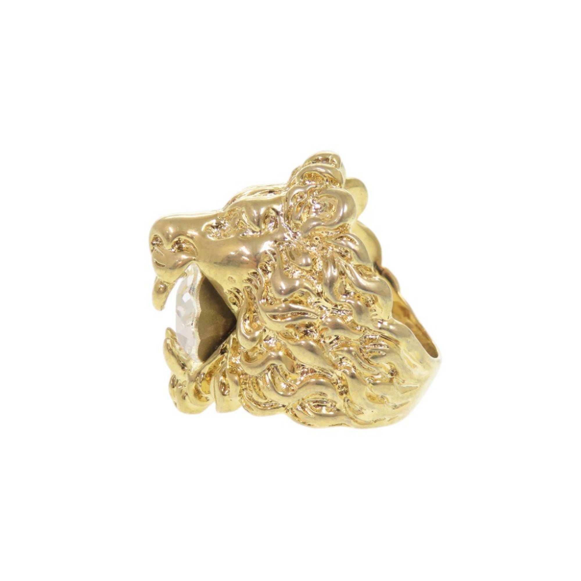 Gucci Gold Metal Band Ring (Pre-Owned)