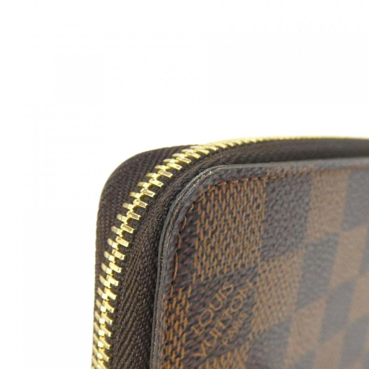 Louis Vuitton Damier Ebene Coated Canvas Long Bill Wallet (Tri-Fold) (Pre-Owned)