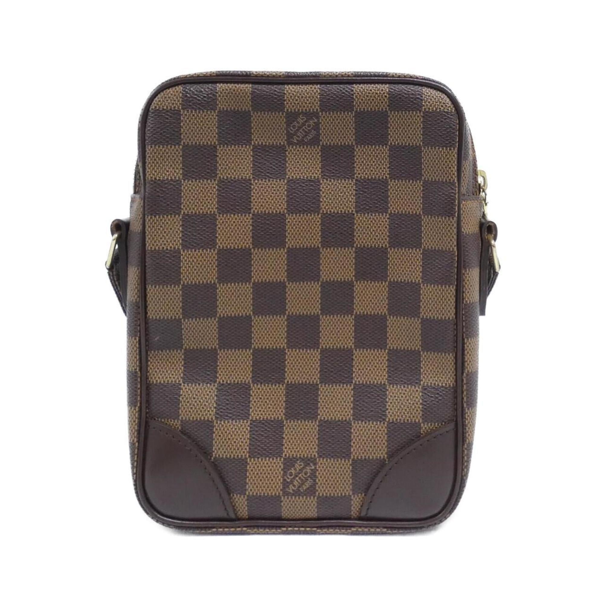 Louis Vuitton Ebene Coated Canvas Shoulder Bag (Pre-Owned)