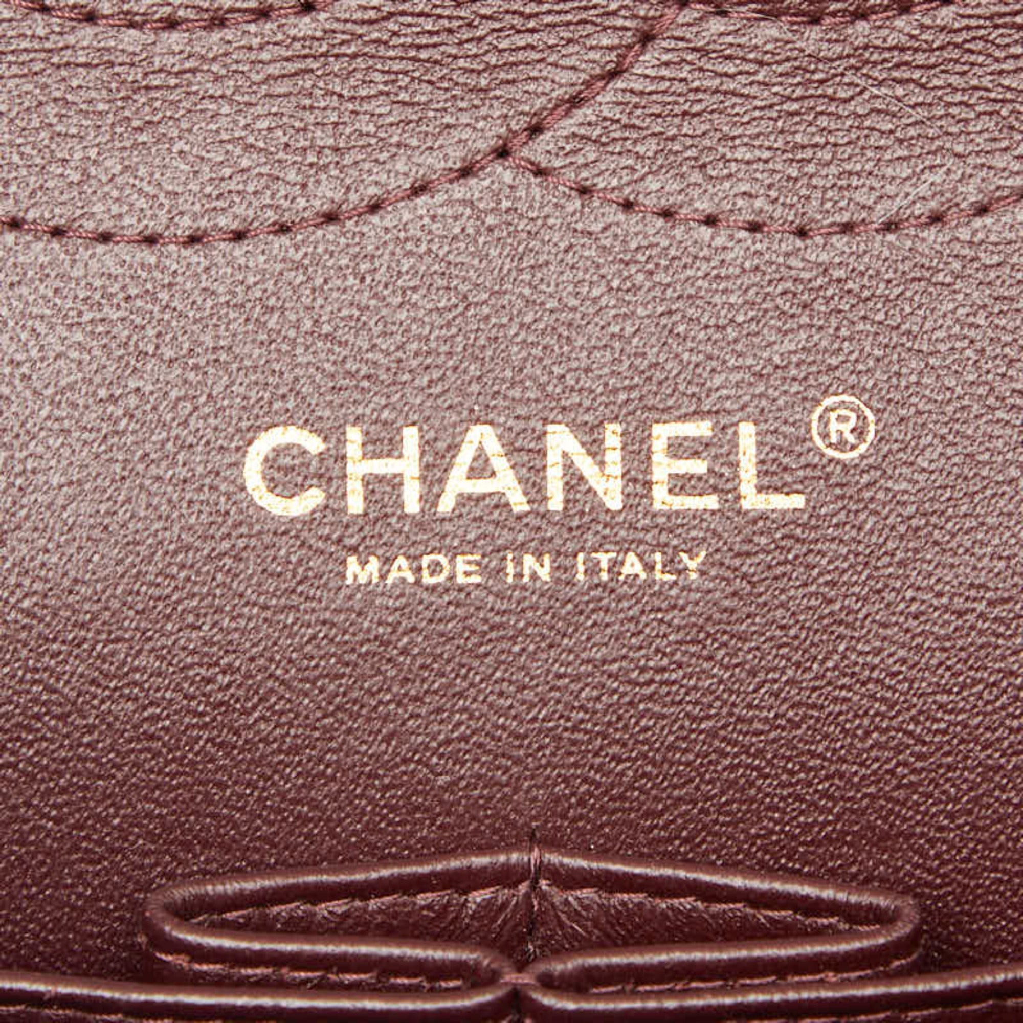 Chanel Black Grained Calfskin Shoulder Bag (Pre-Owned)