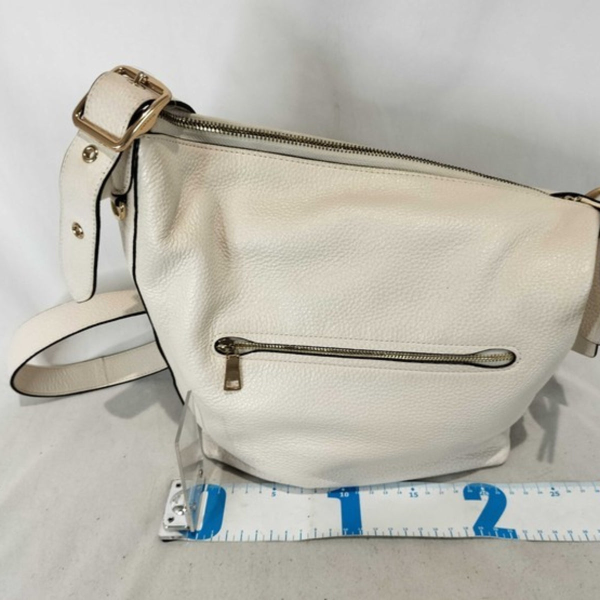 Coach White Shoulder Bag (Pre-Owned)