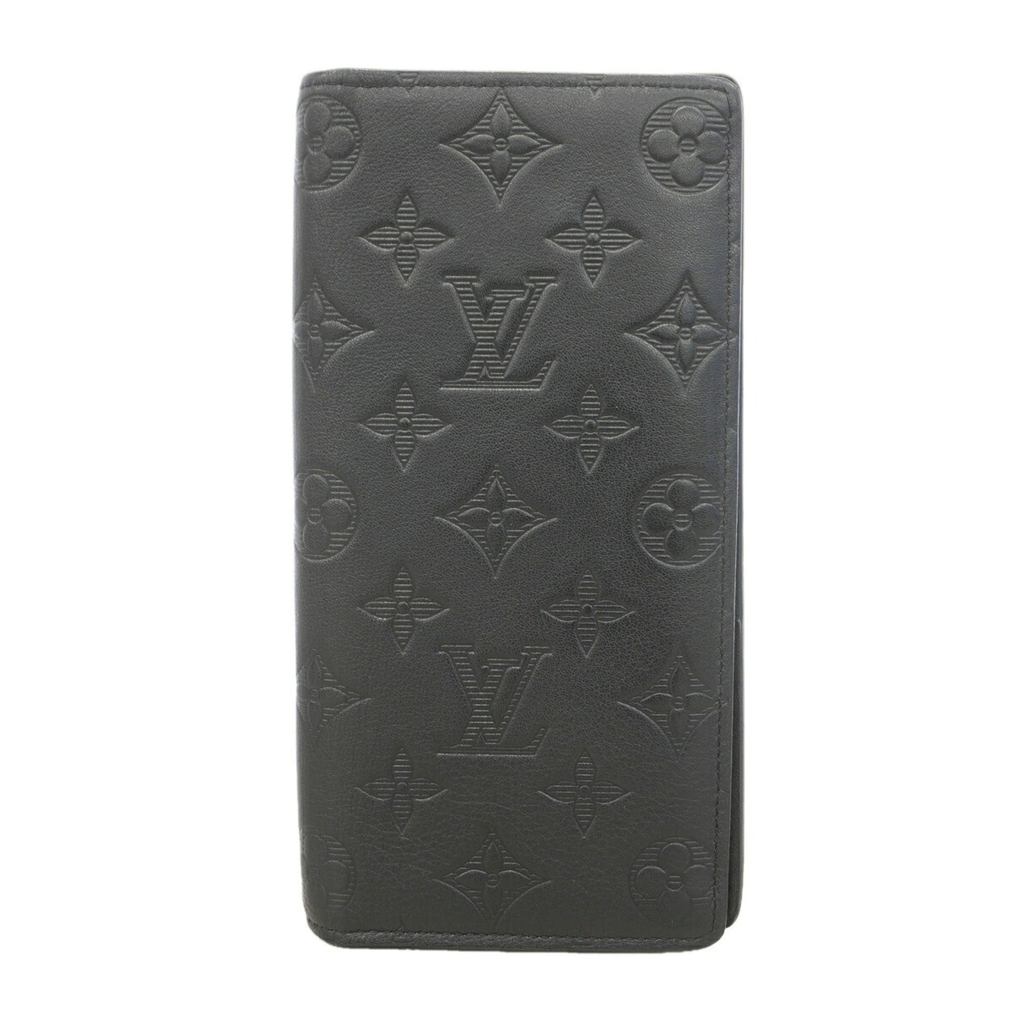 Louis Vuitton Black Long Wallet (Bi-Fold) (Pre-Owned)