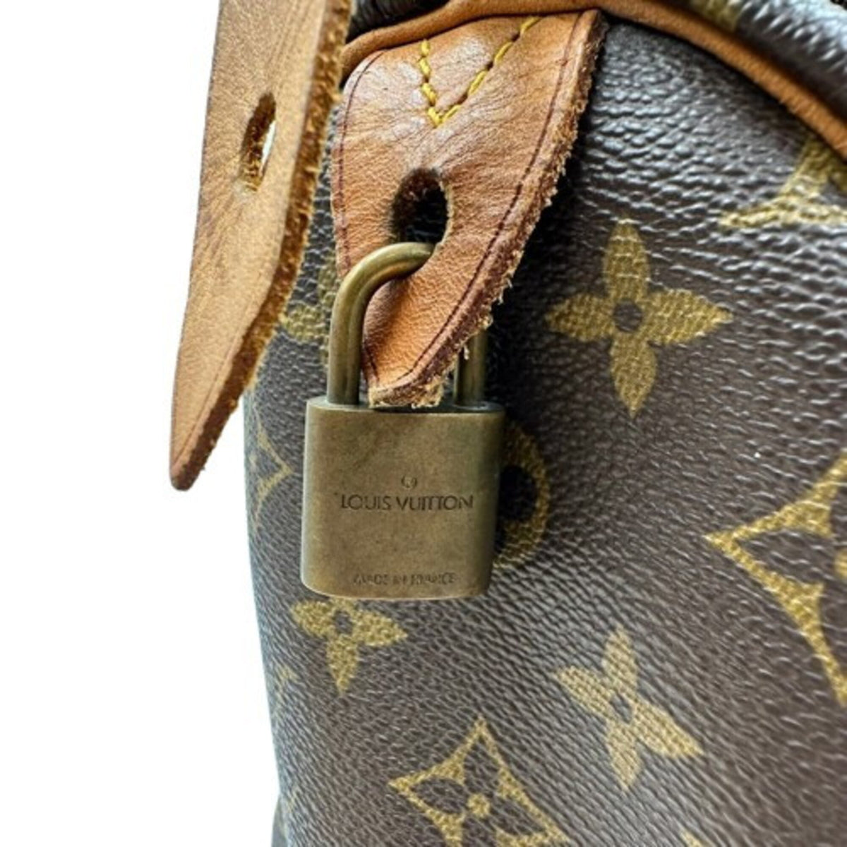 Louis Vuitton Monogram Brown Pvc Boston Bag Handbag (Pre-Owned)