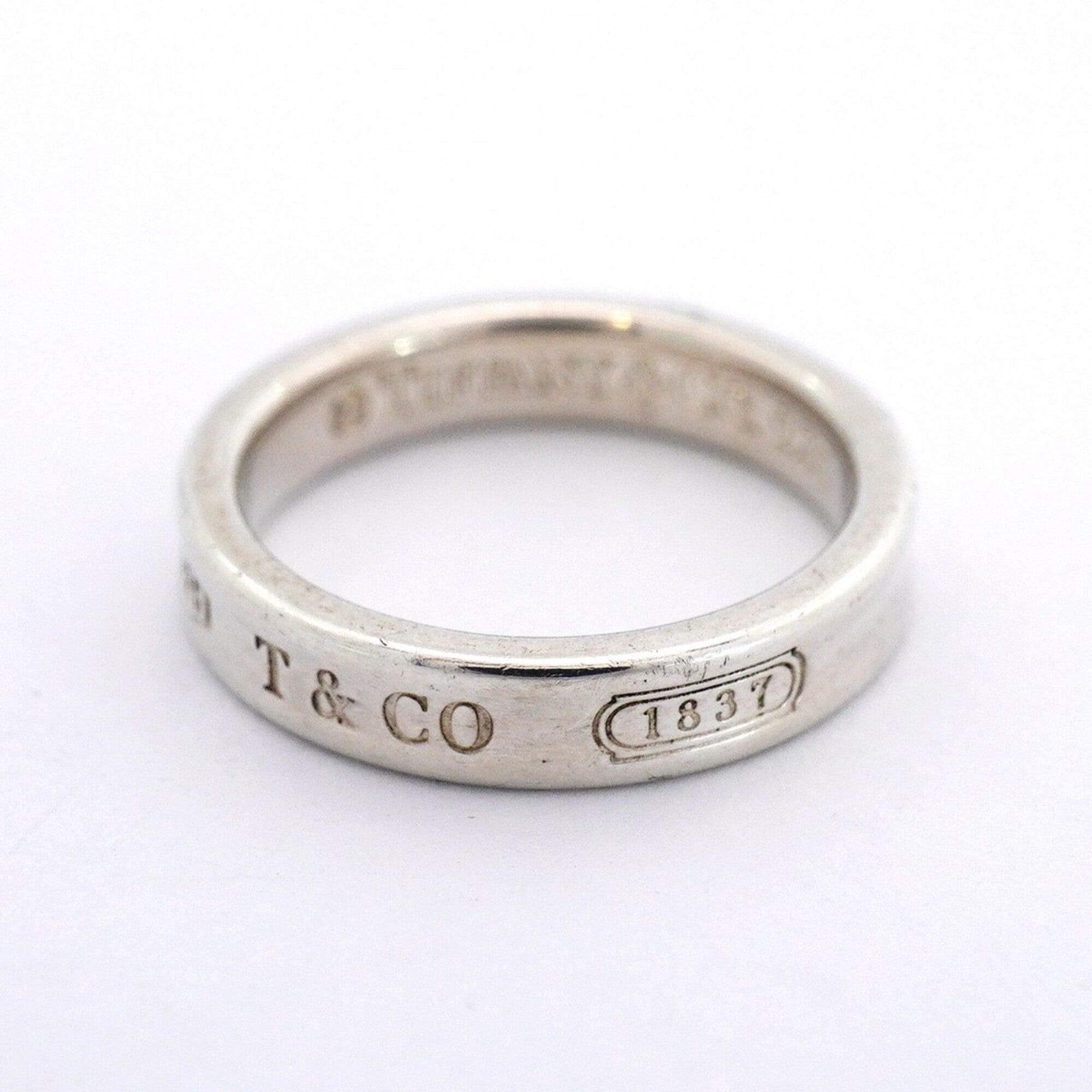 Tiffany Silver 925 Band Ring (Pre-Owned)