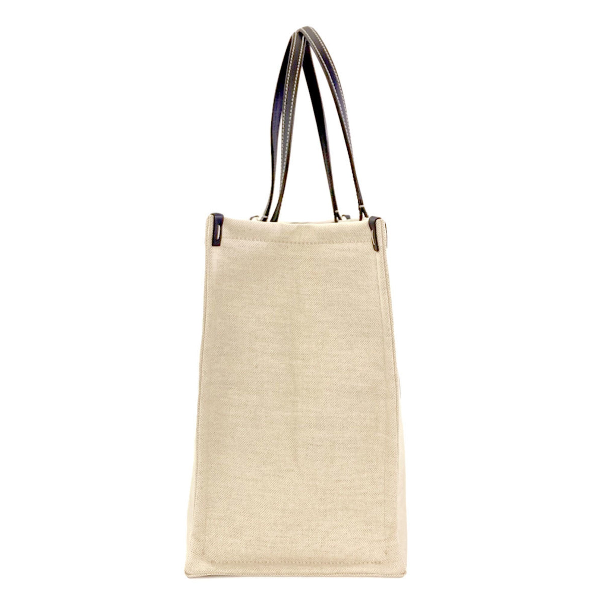 Gucci Beige Canvas Pouch Tote Bag (Pre-Owned)