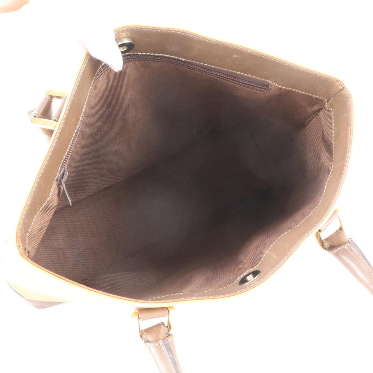 Loewe Brown Leather Handbag Shoulder Bag Tote Bag (Pre-Owned)
