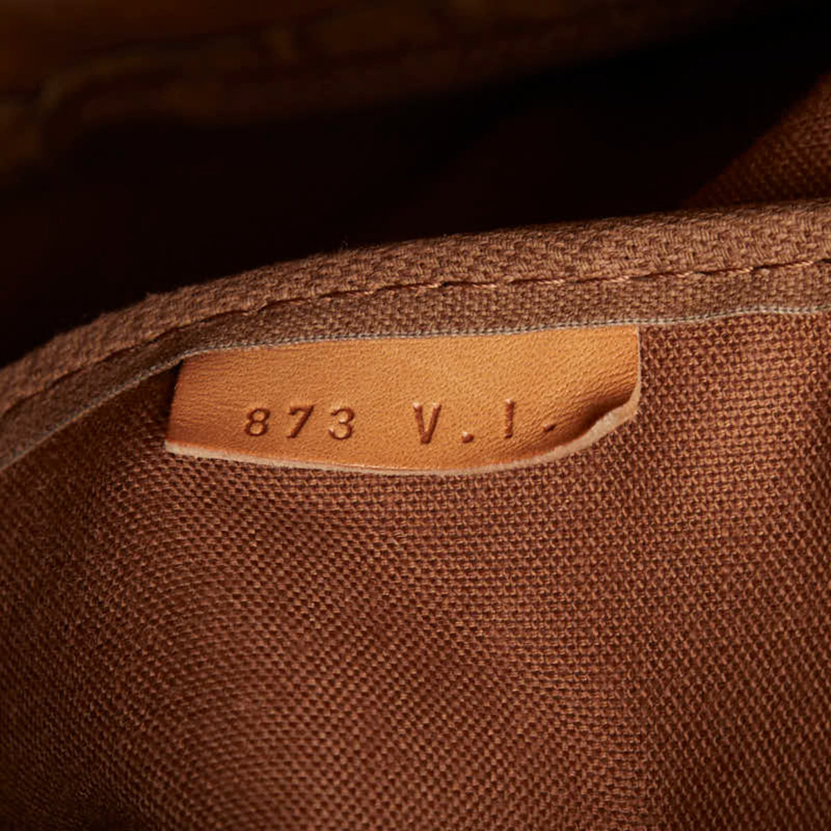 Louis Vuitton Brown Pvc Leather Shoulder Bag (Pre-Owned)