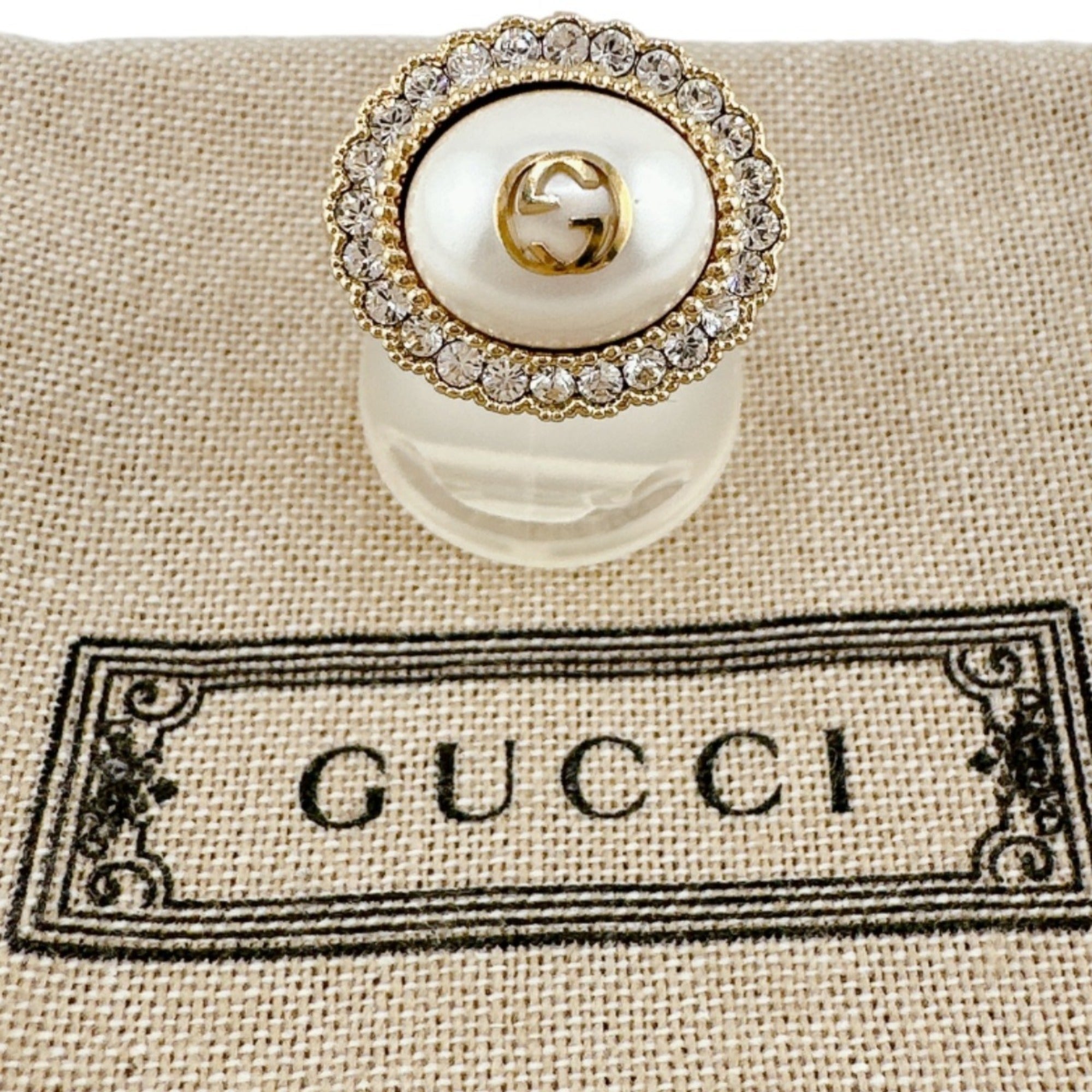 Gucci Gold Metal Band Ring (Pre-Owned)