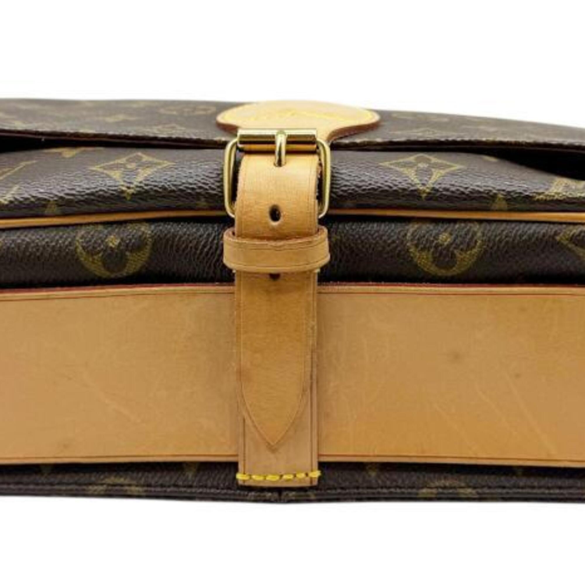 Louis Vuitton Brown Monogram Shoulder Bag (Pre-Owned)