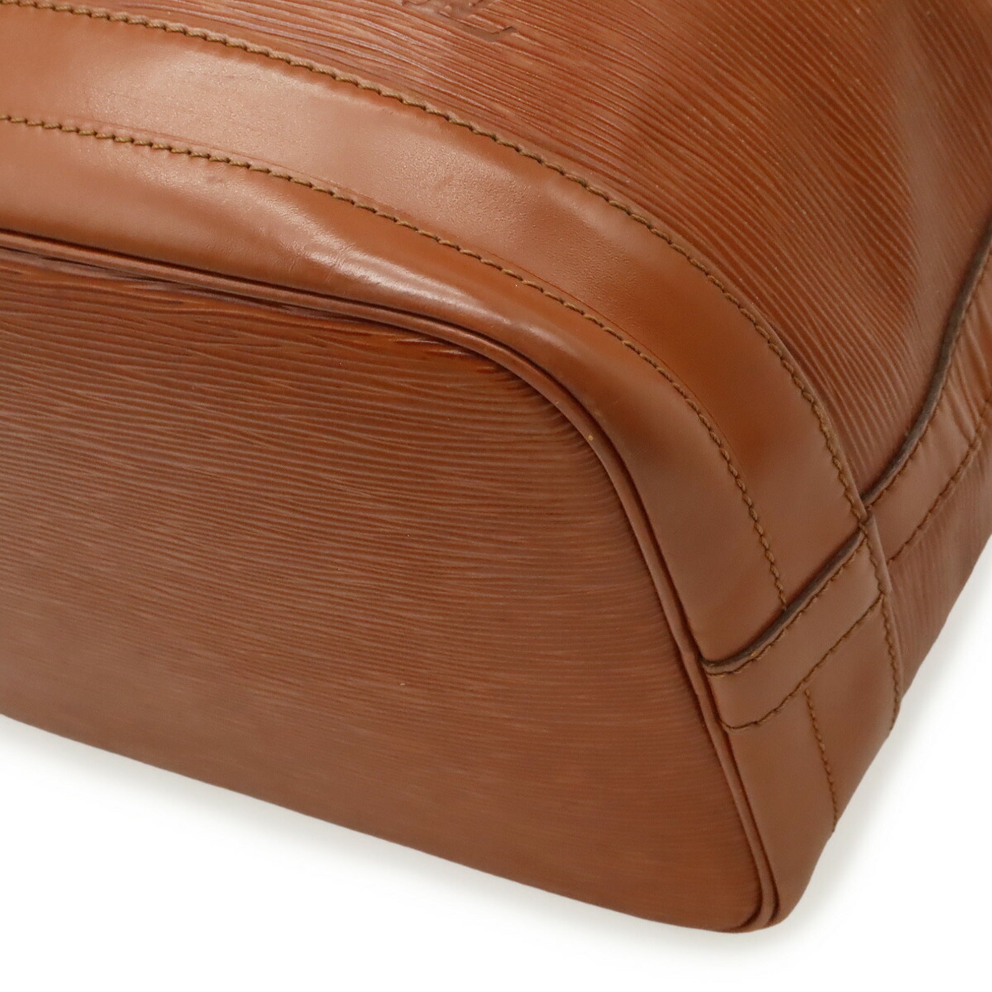 Louis Vuitton Brown Leather Shoulder Bag (Pre-Owned)