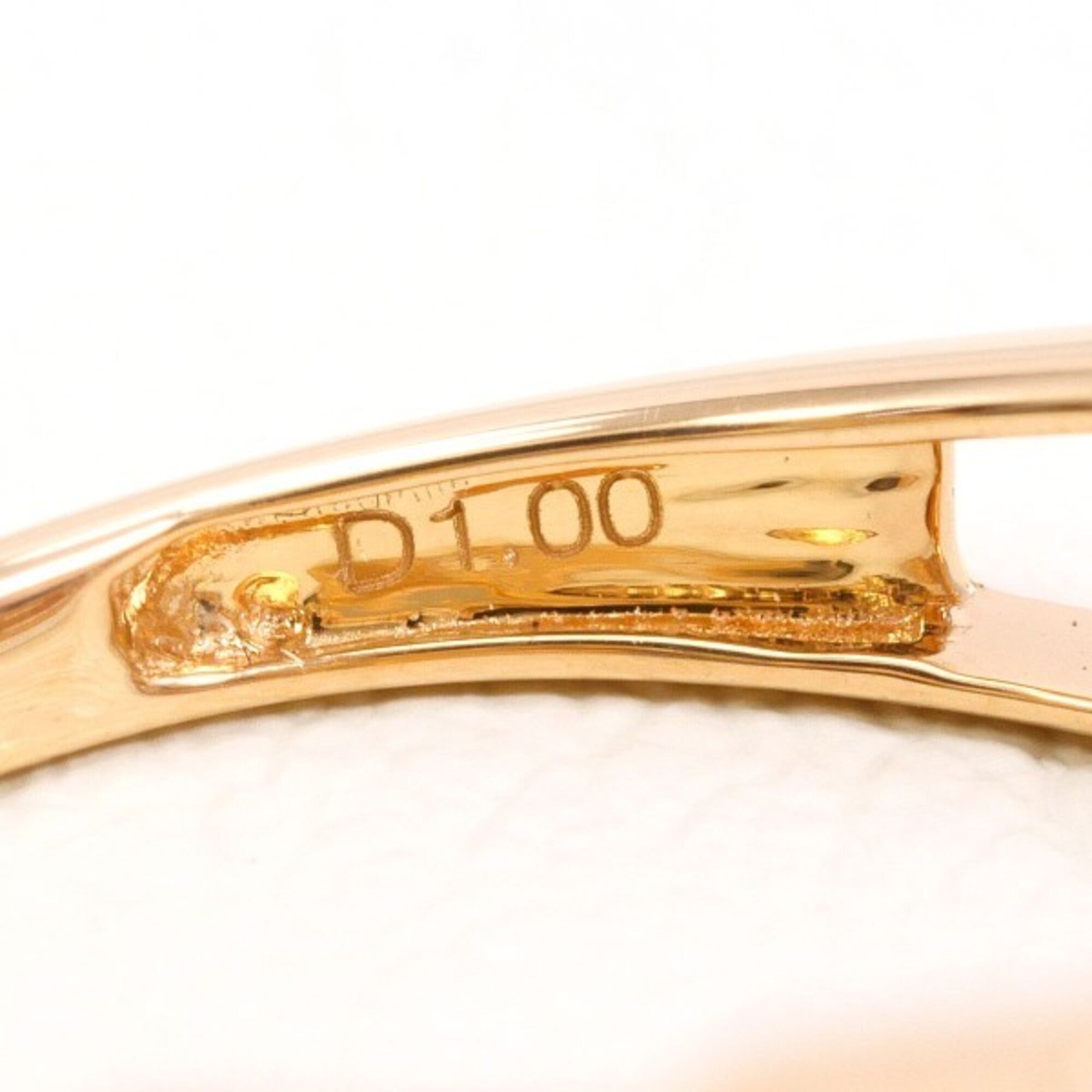 Unbranded Pink Gold Pink Gold (18K) Band Ring (Pre-Owned)