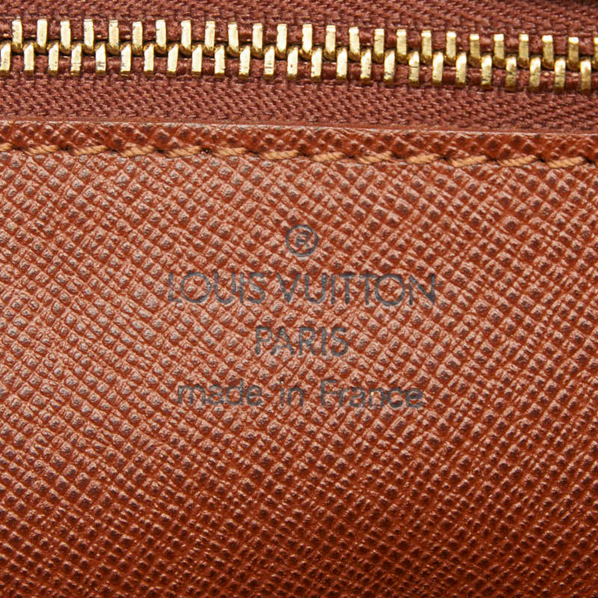 Louis Vuitton Monogram Brown Pvc Leather Clutch Bag (Pre-Owned)