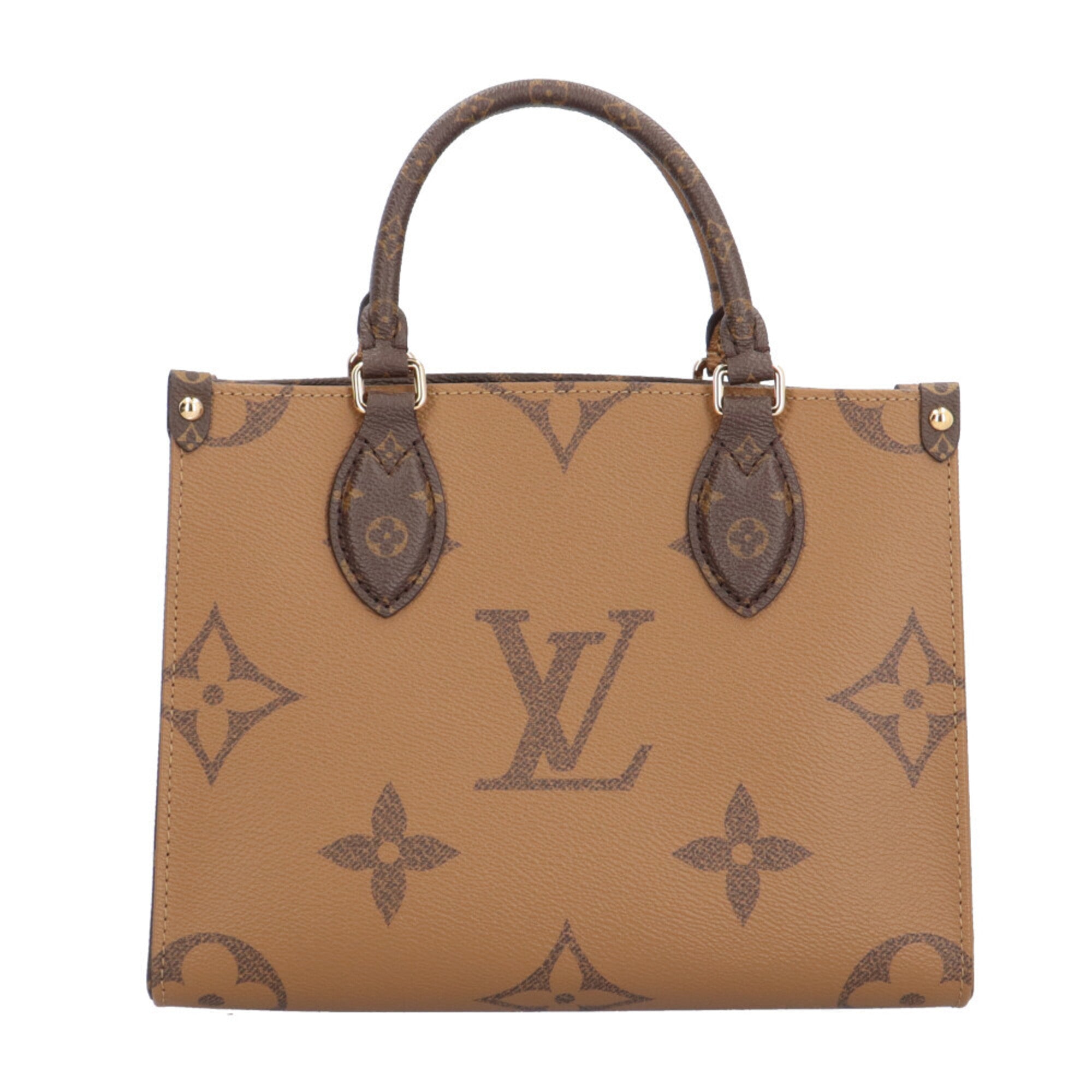 Louis Vuitton Monogram Brown Monogram Monogram Reverse Shoulder Bag (Pre-Owned)