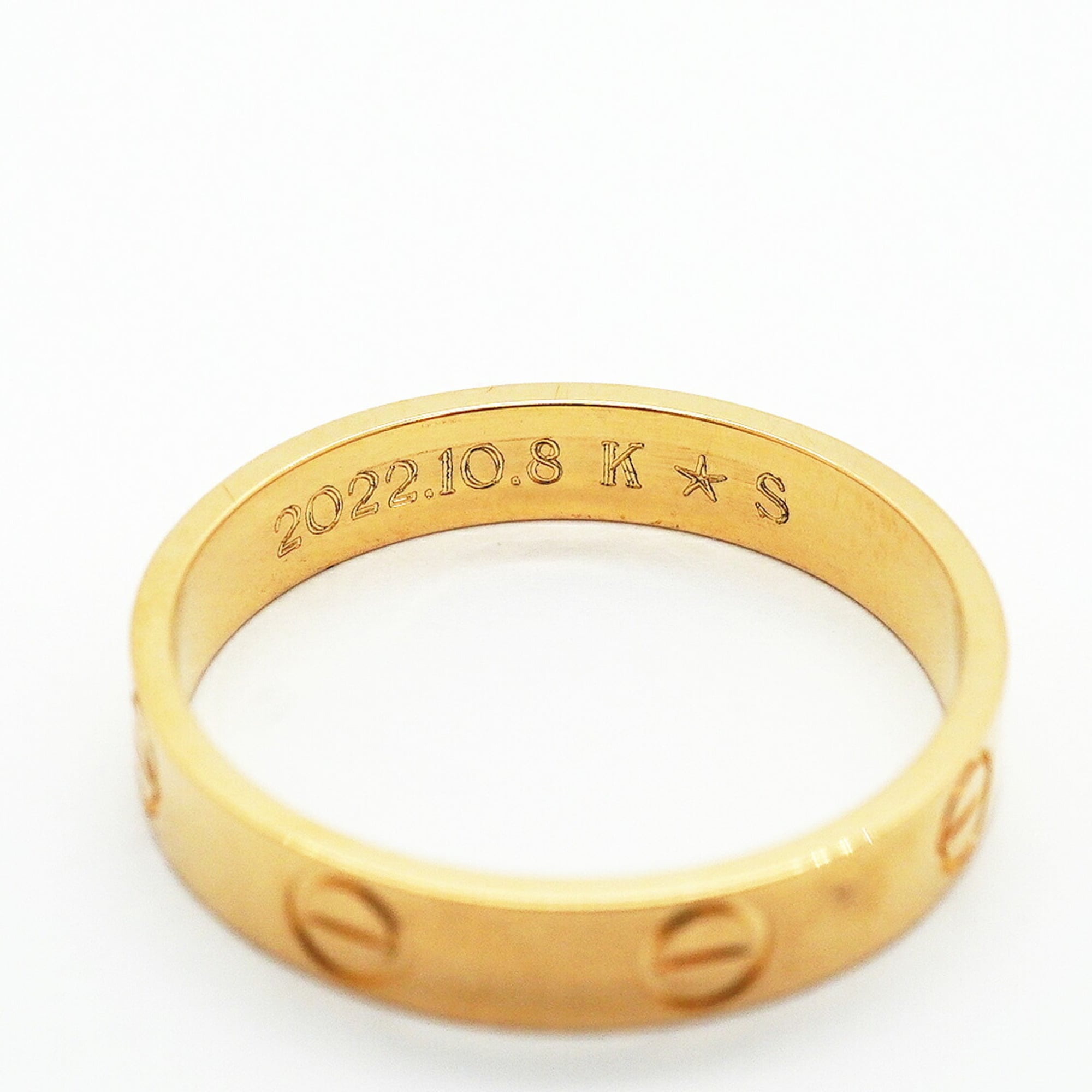 Cartier Yellow Gold (18K) Band Ring (Pre-Owned)