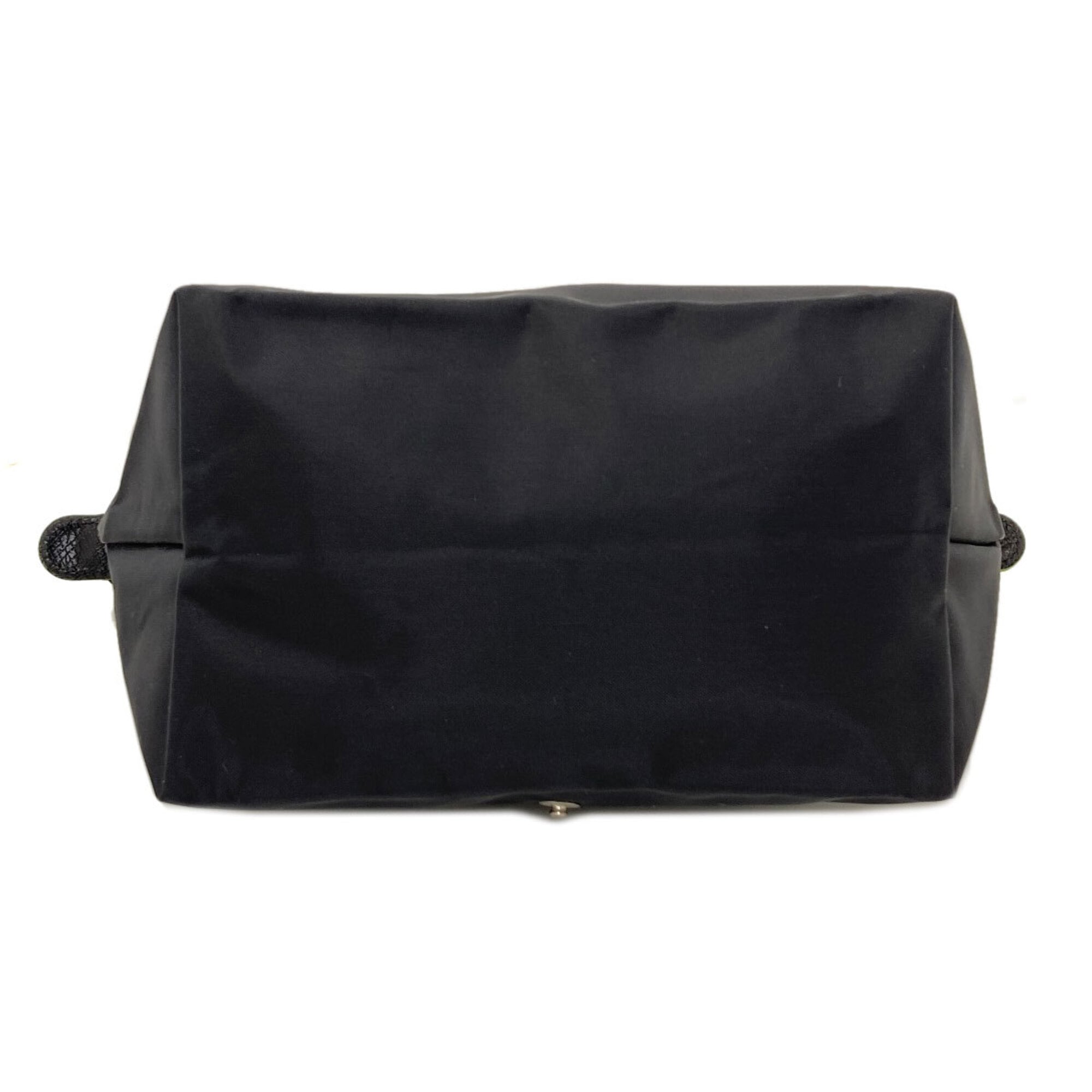 Longchamp Le Pliage Black Nylon Handbag (Pre-Owned)