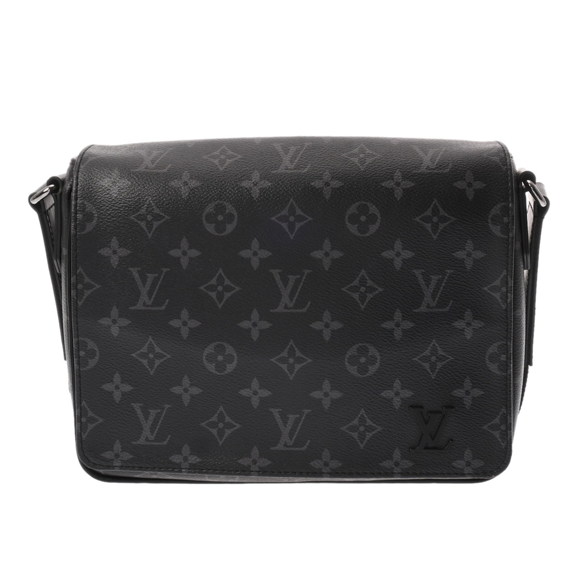 Louis Vuitton Monogram Eclipse Black Gray Monogram Shoulder Bag (Pre-Owned)