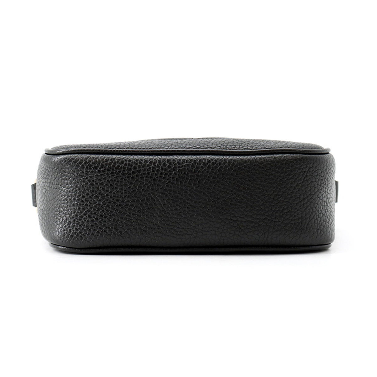 Gucci Soho Black Leather Handbag Shoulder Bag (Pre-Owned)