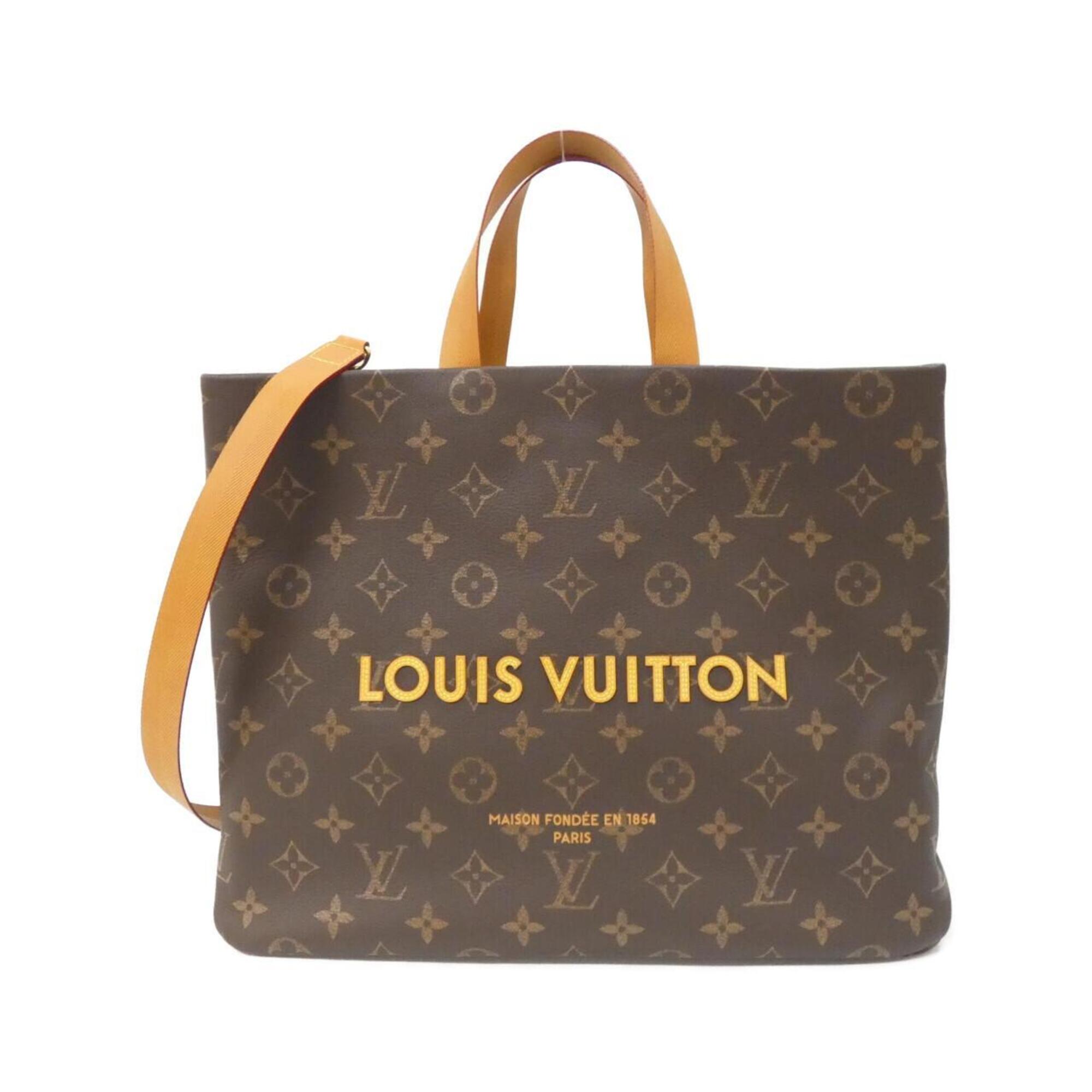 Louis Vuitton Marron Leather Handbag (Pre-Owned)