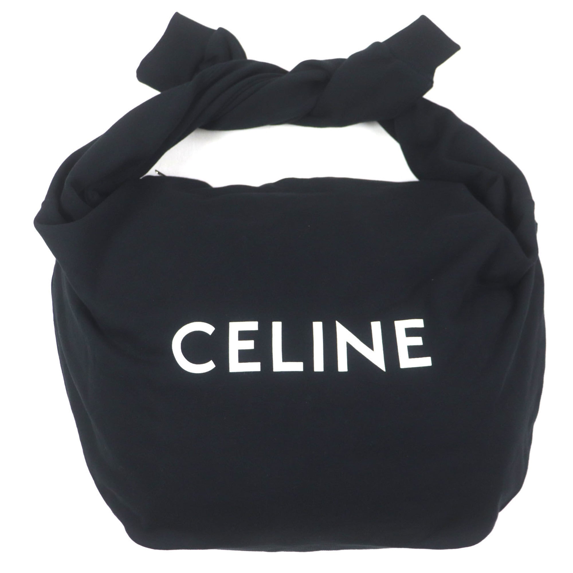 Celine Black Wool Shoulder Bag (Pre-Owned)