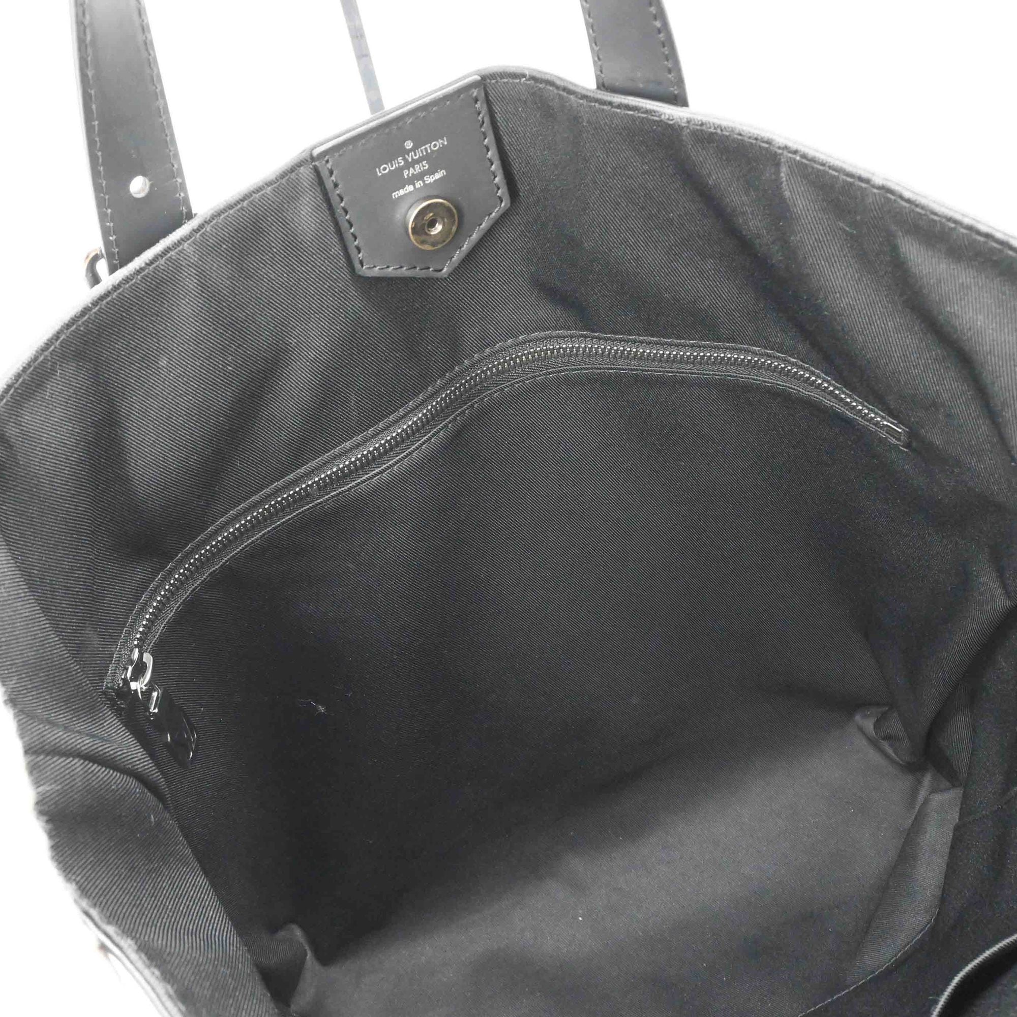 Louis Vuitton Black Monogram Eclipse Monogram Eclipse Tote Bag (Pre-Owned)