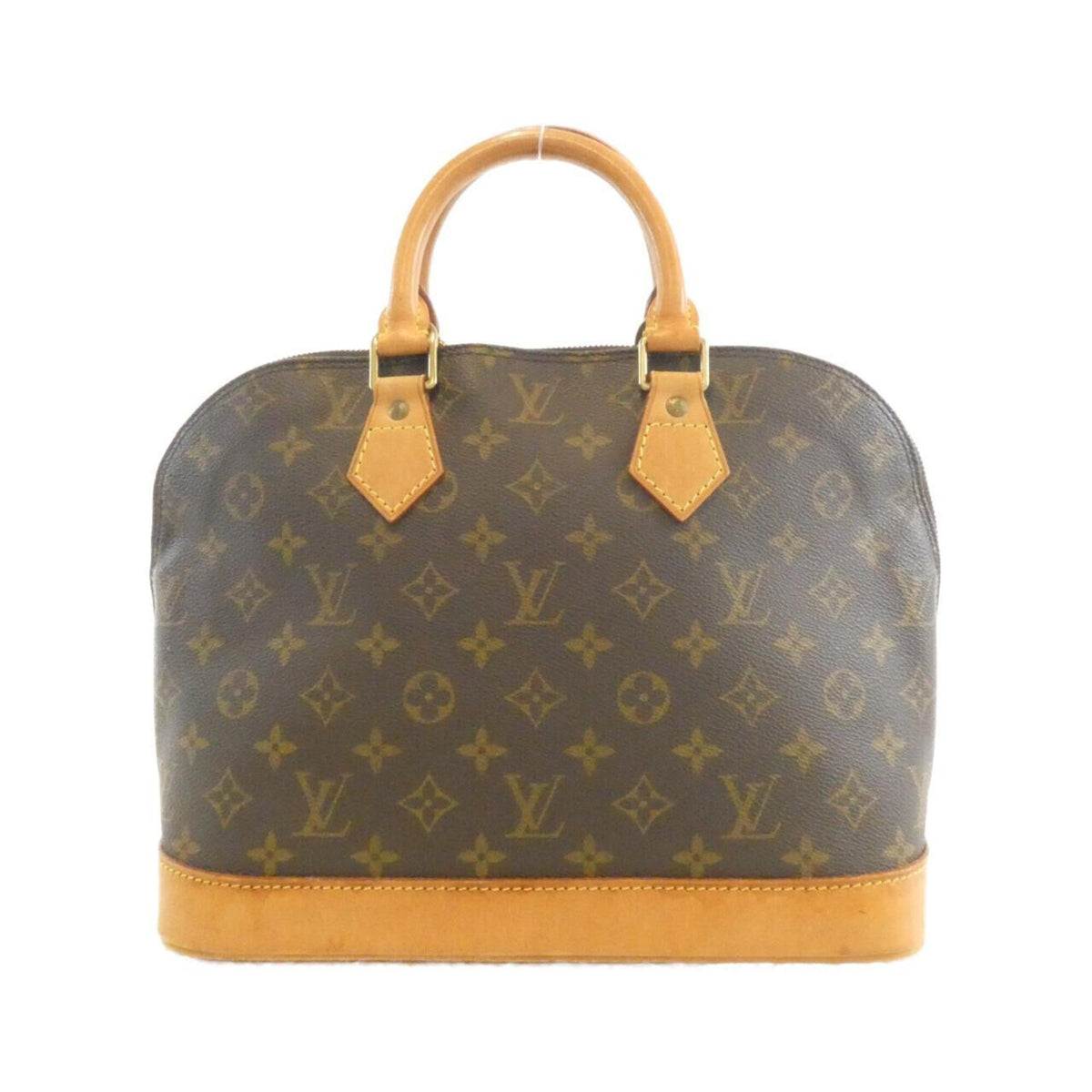 Louis Vuitton Brown Coated Canvas Handbag (Pre-Owned)