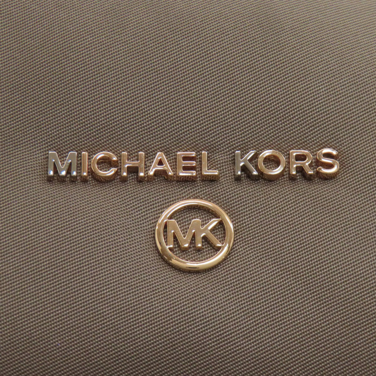 Michael Kors Brown Nylon Backpack (Pre-Owned)