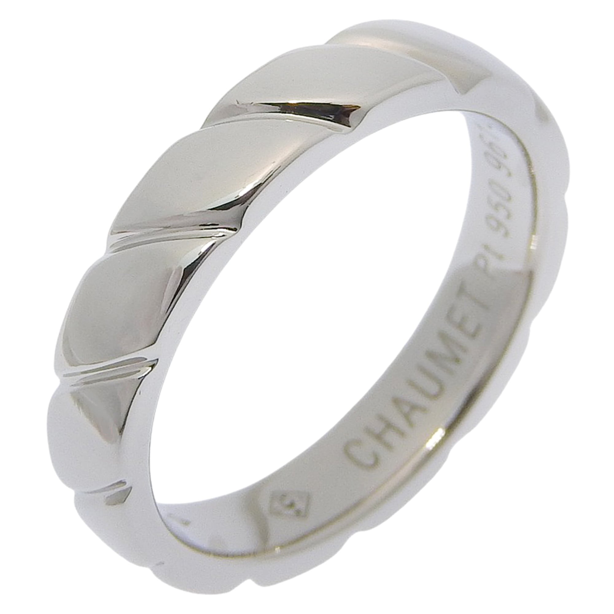 Chaumet Platinum 950 Band Ring (Pre-Owned)