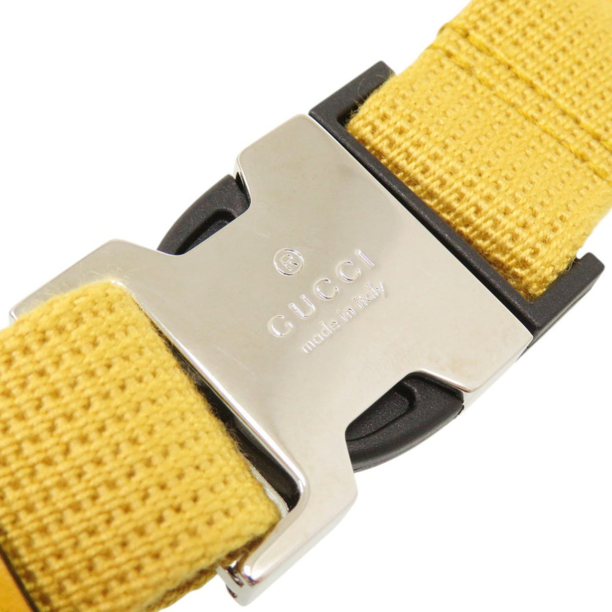 Gucci Yellow Leather Sling Bag (Pre-Owned)
