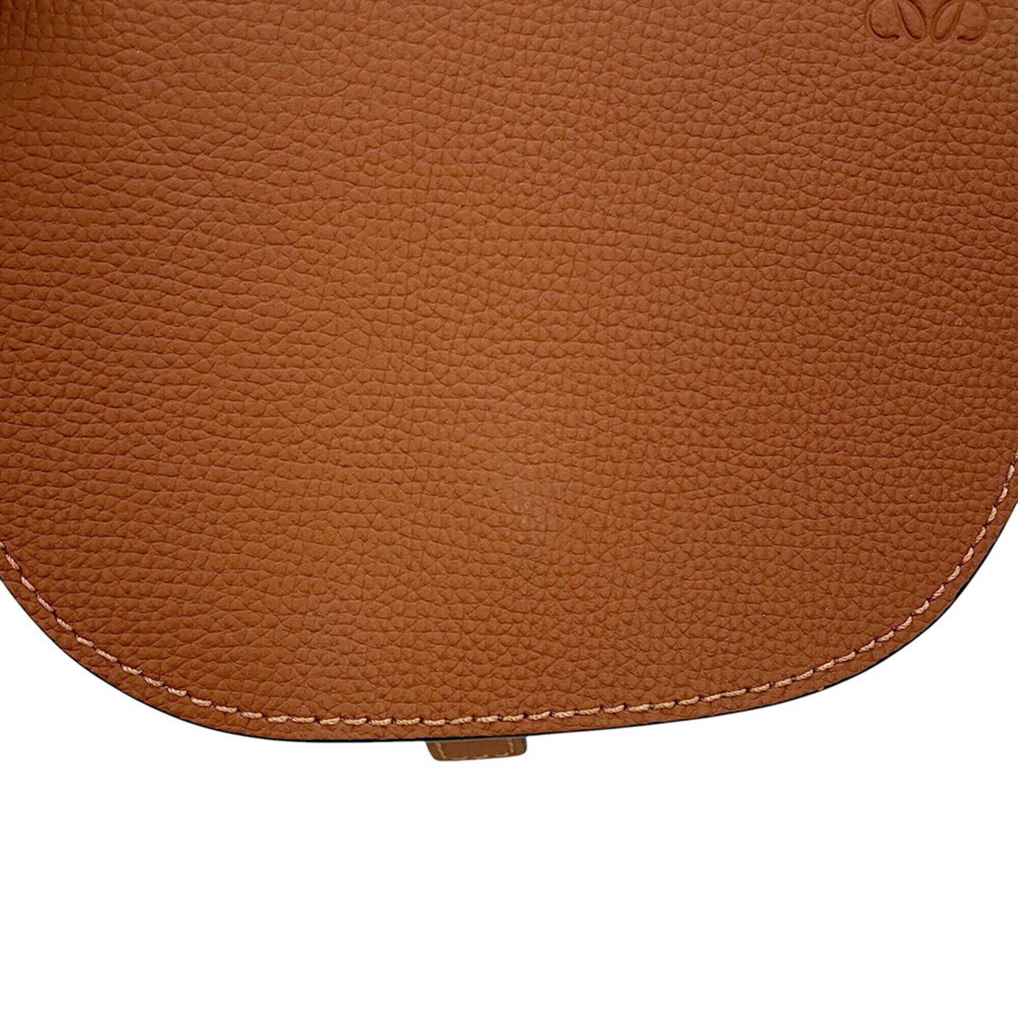 Loewe Brown Leather Shoulder Bag (Pre-Owned)