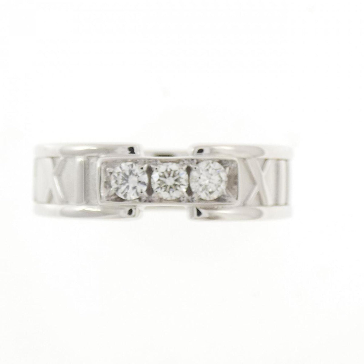 Tiffany White Gold (18K) Band Ring (Pre-Owned)