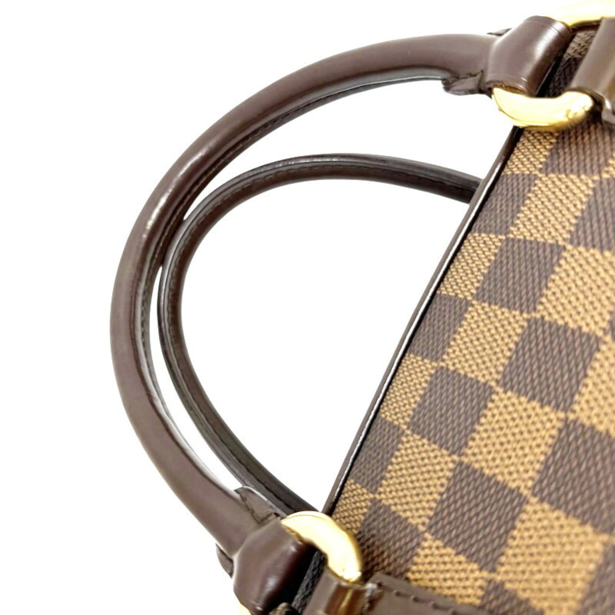 Louis Vuitton Brown Damier Canvas Boston Bag Handbag (Pre-Owned)