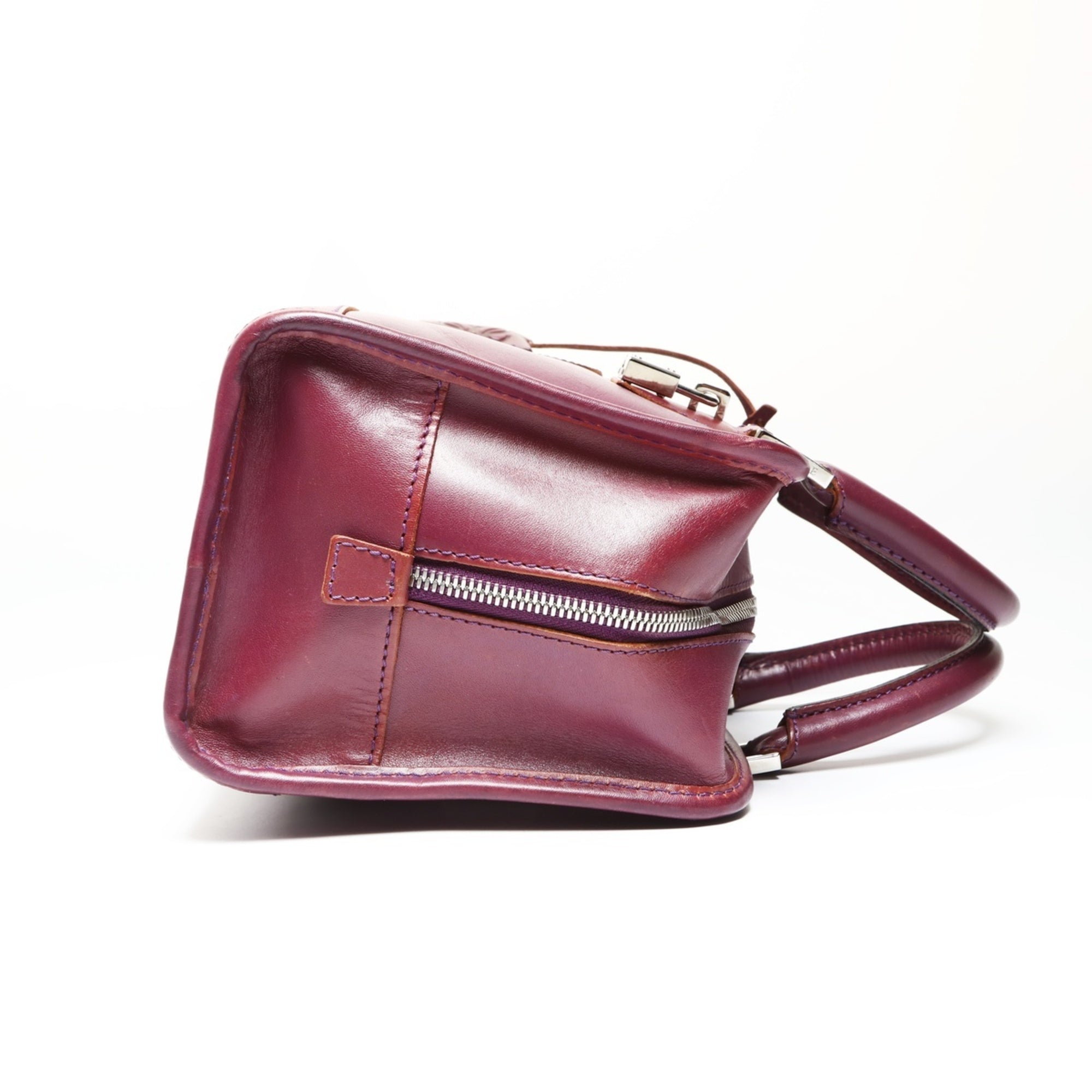 Loewe Amazona Purple Handbag (Pre-Owned)