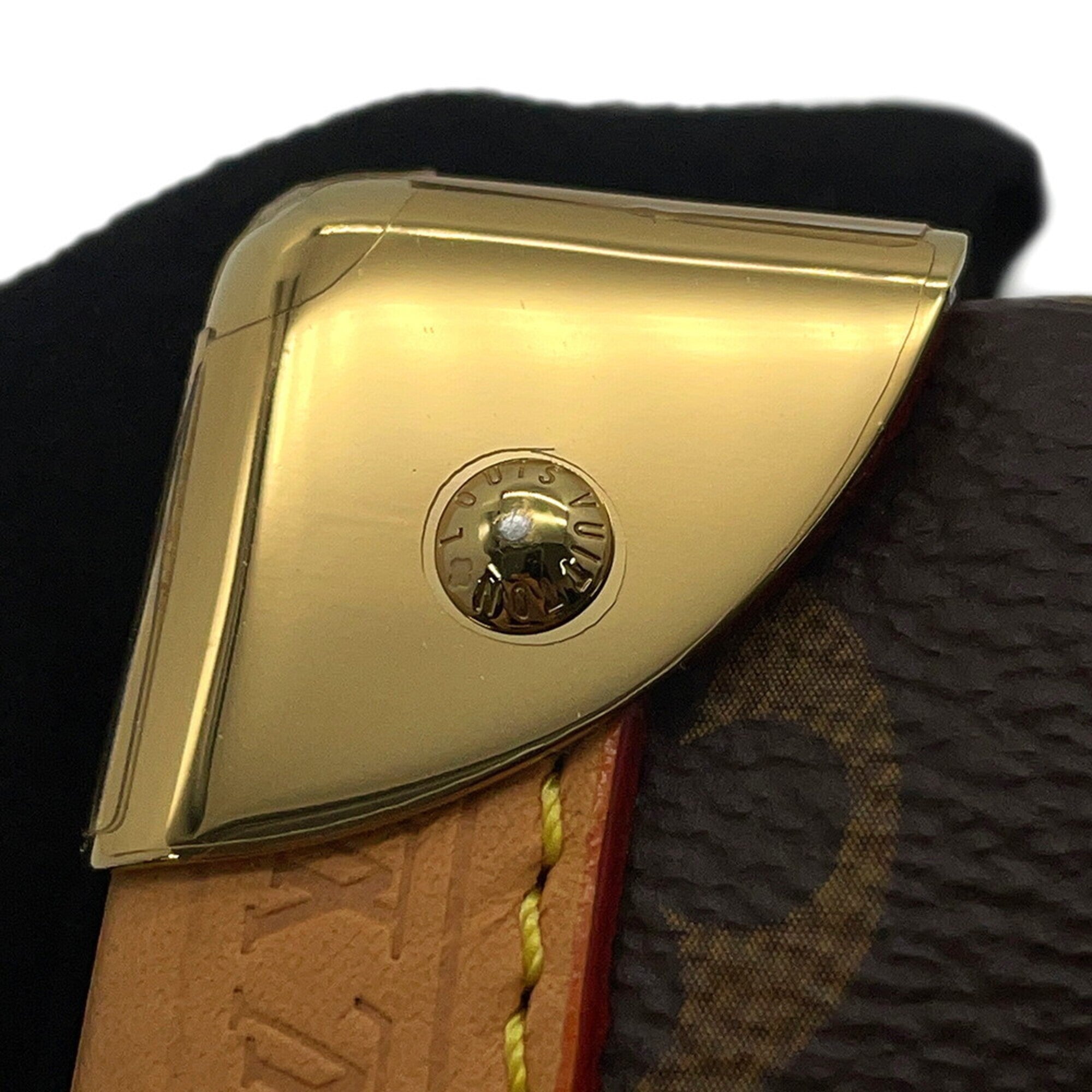 Louis Vuitton Brown Monogram Handbag Shoulder Bag (Pre-Owned)