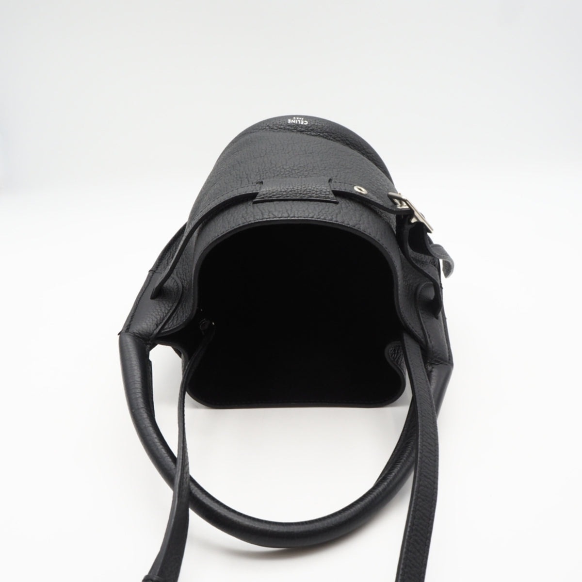 Celine Black Leather Handbag (Pre-Owned)