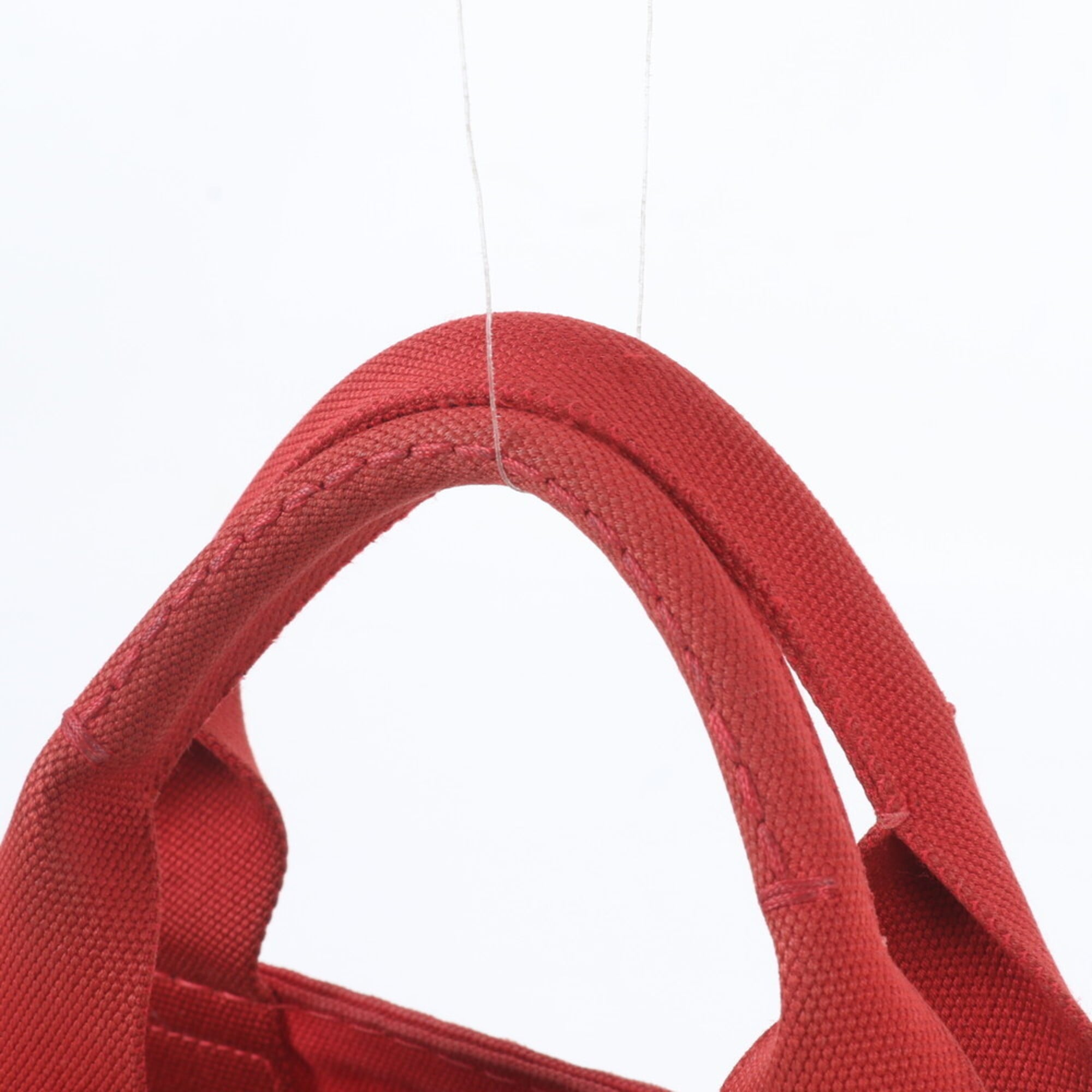 Prada Red Color Handbag Shoulder Bag Tote Bag (Pre-Owned)