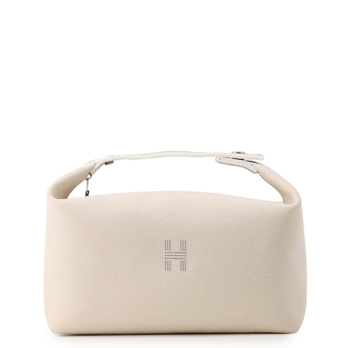 Hermes Natural Canvas Handbag Pouch (Pre-Owned)