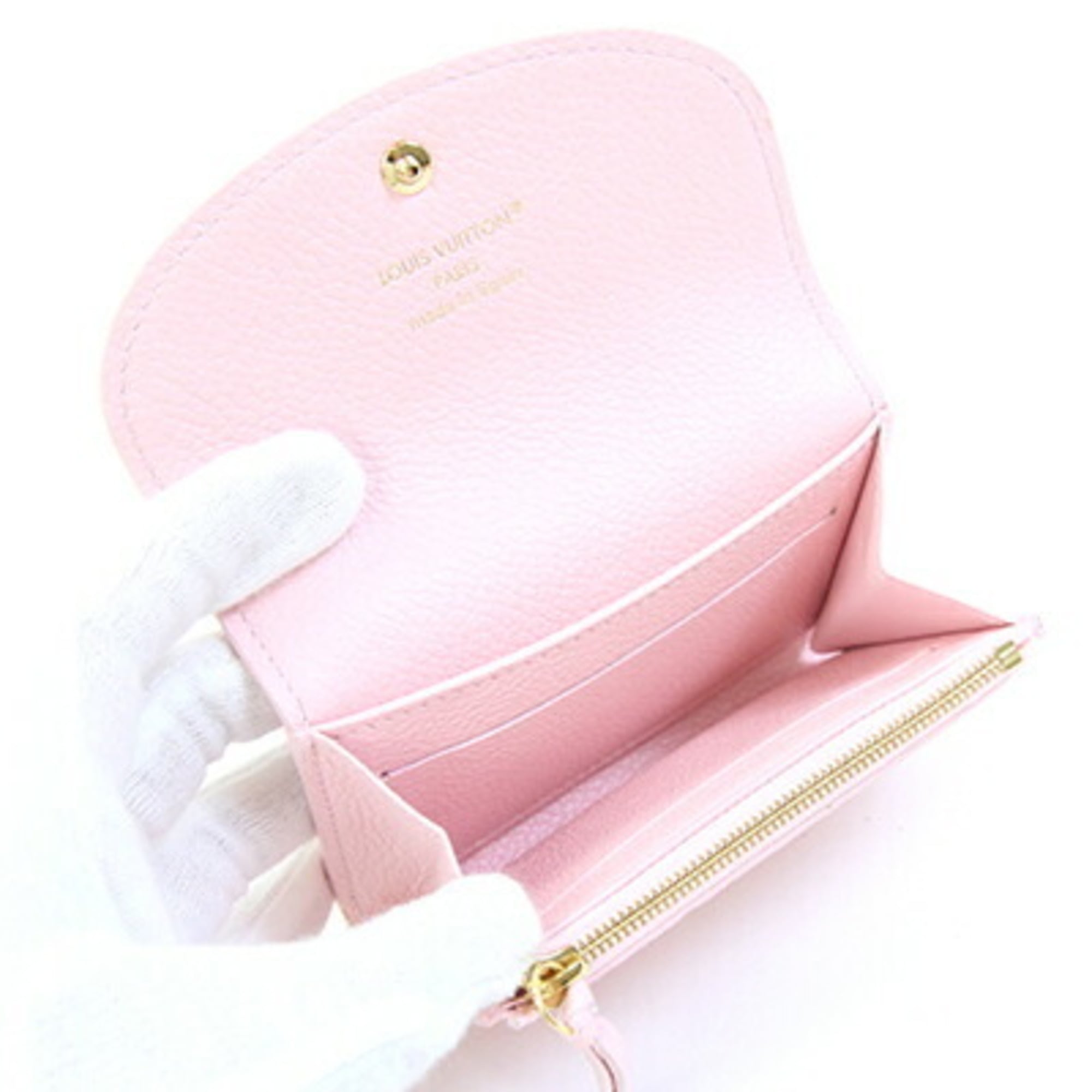 Louis Vuitton Pink Monogram Empreinte Leather Coin Purse/Coin Case (Pre-Owned)