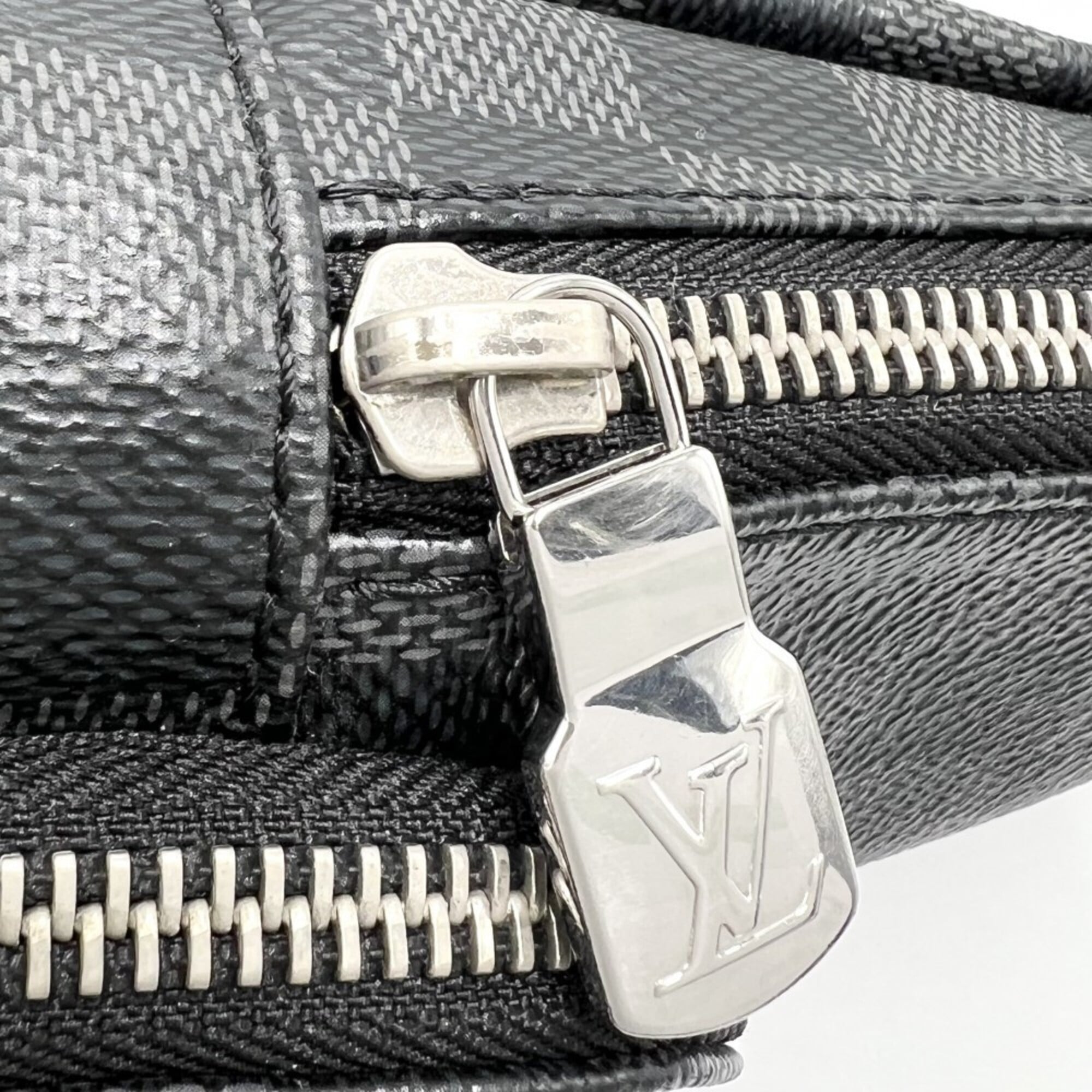 Louis Vuitton Black Damier Graphite Sling Bag (Pre-Owned)