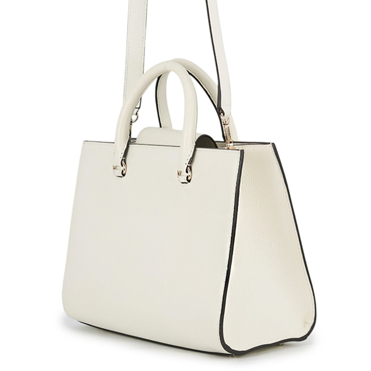 Jimmy Choo White Leather Handbag (Pre-Owned)