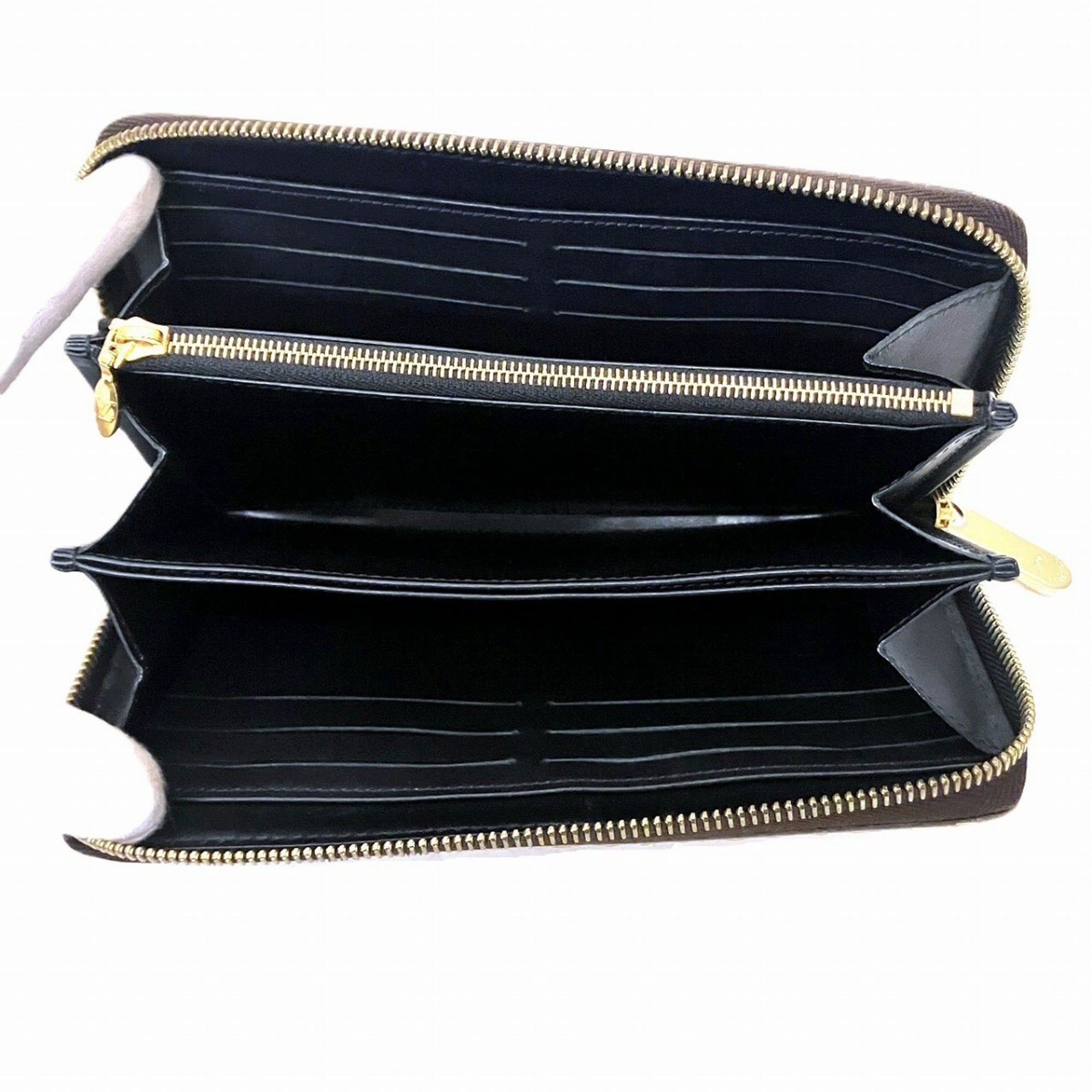 Louis Vuitton Monogram Brown Long Wallet (Bi-Fold) (Pre-Owned)