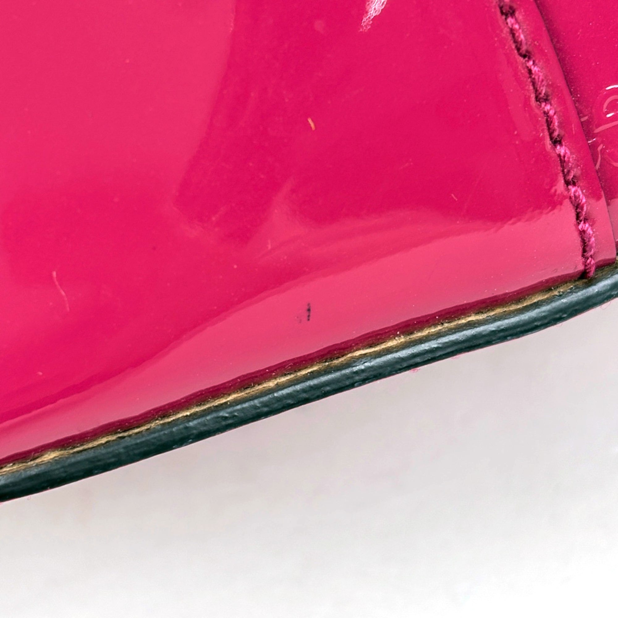 Gucci Pink Patent Leather Handbag (Pre-Owned)