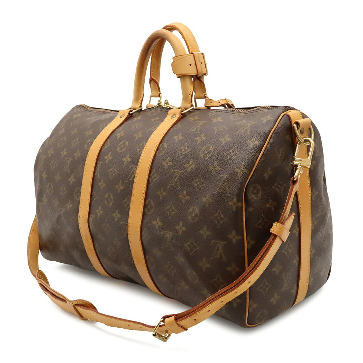 Louis Vuitton Monogram Brown Monogram Boston Bag Handbag (Pre-Owned)