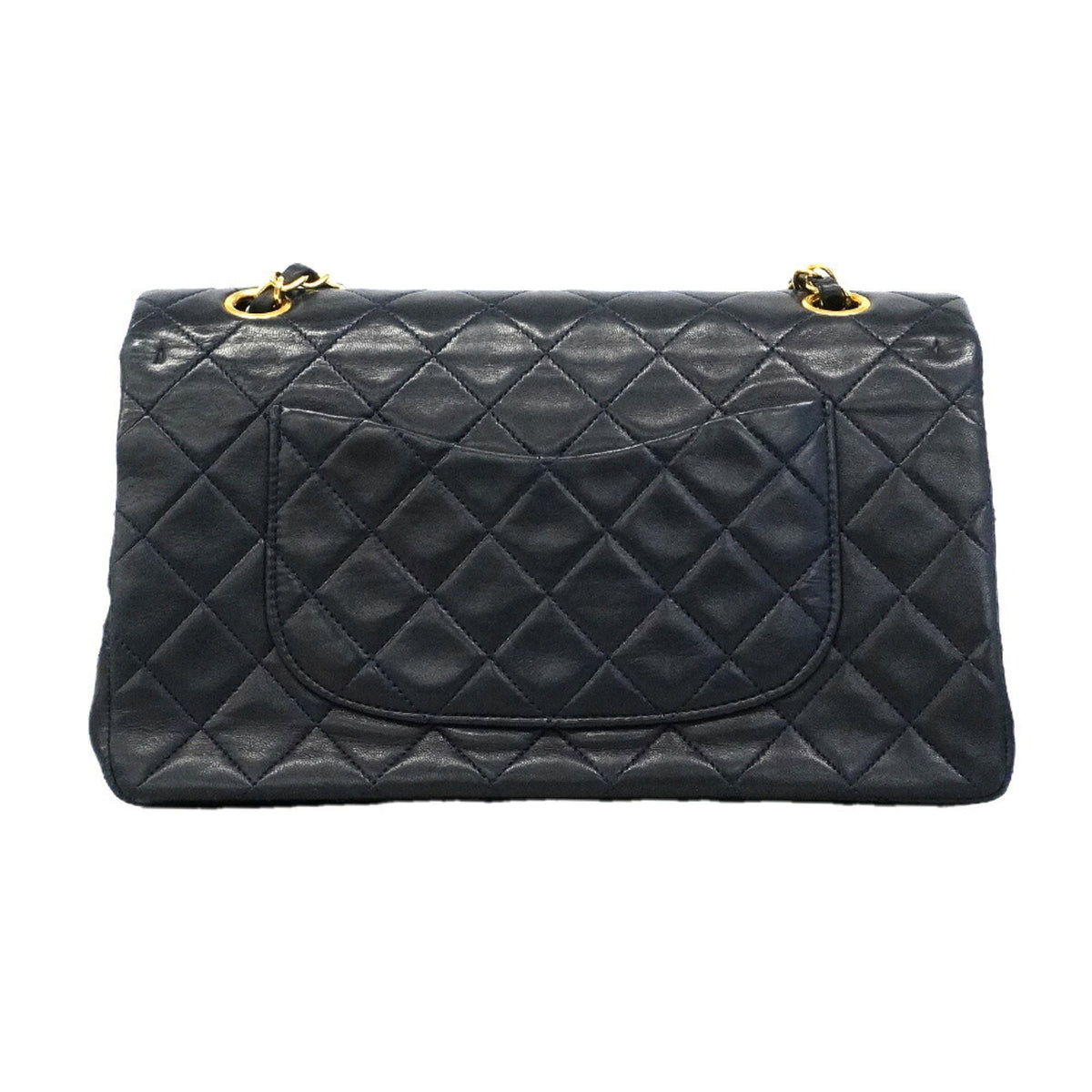 Chanel Black Leather Shoulder Bag (Pre-Owned)