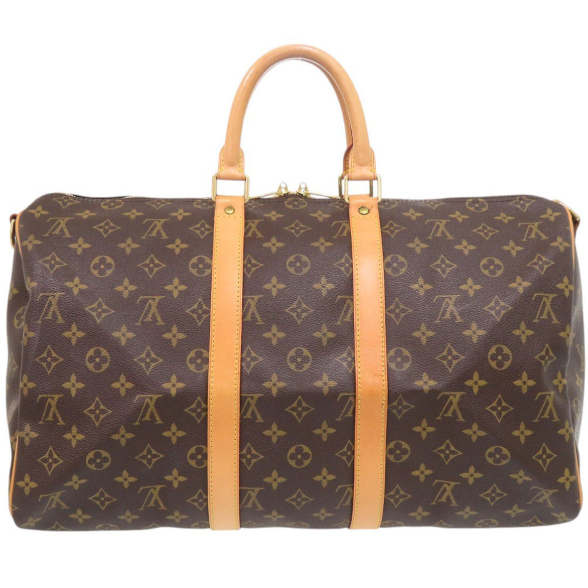 Louis Vuitton Brown Monogram Monogram Boston Bag (Pre-Owned)