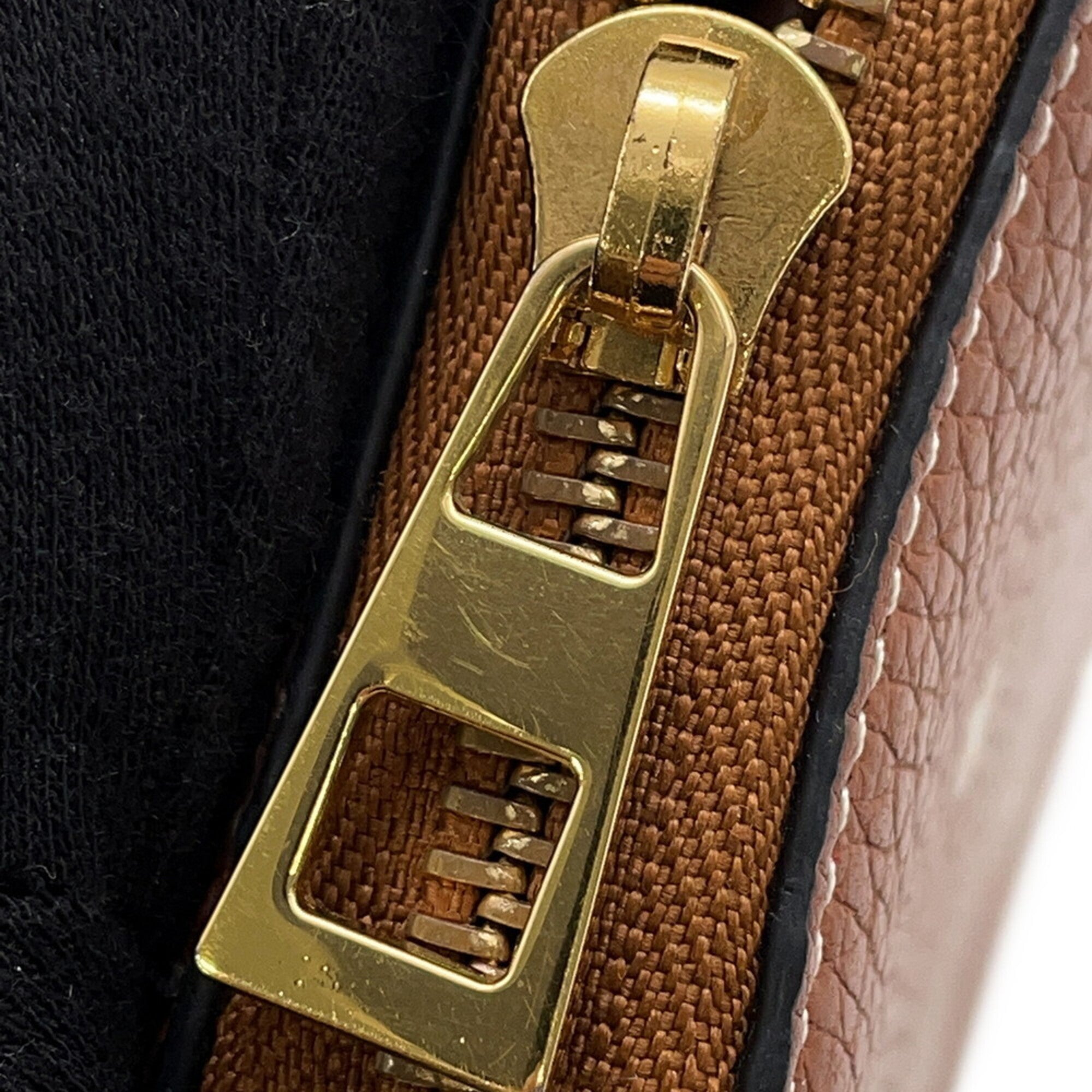 Loewe Brown Leather Long Wallet (Bi-Fold) (Pre-Owned)